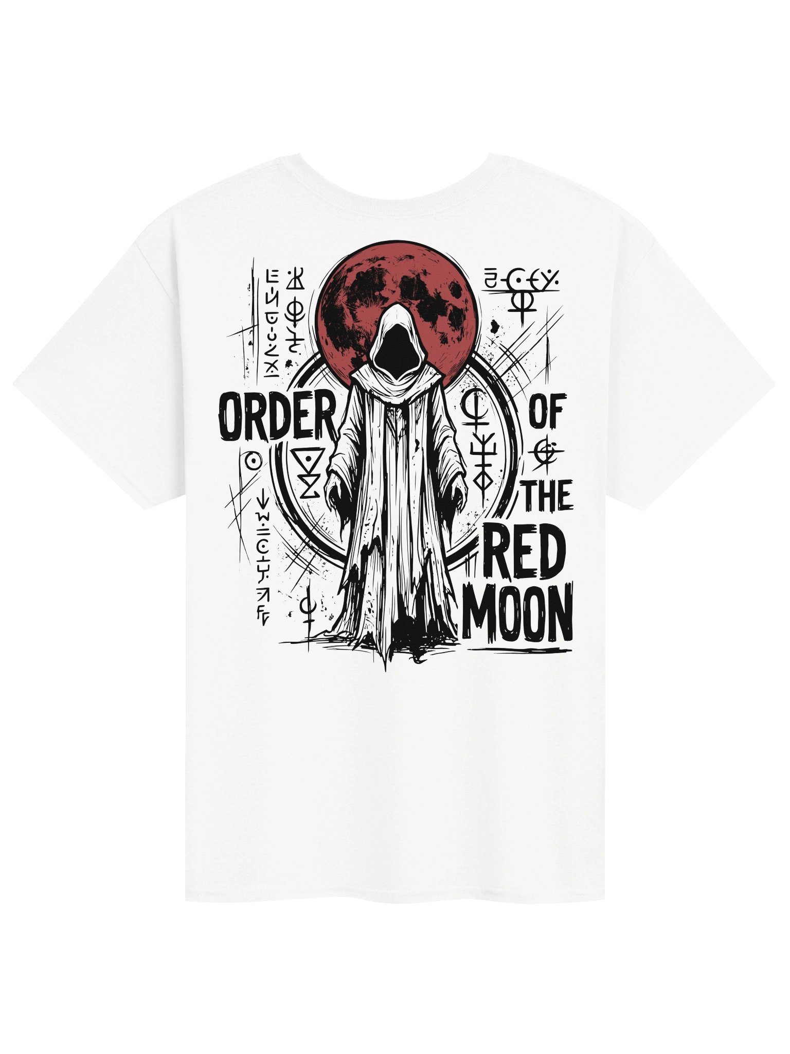 Order of the Red Moon - Back Print T-Shirt product image (3)