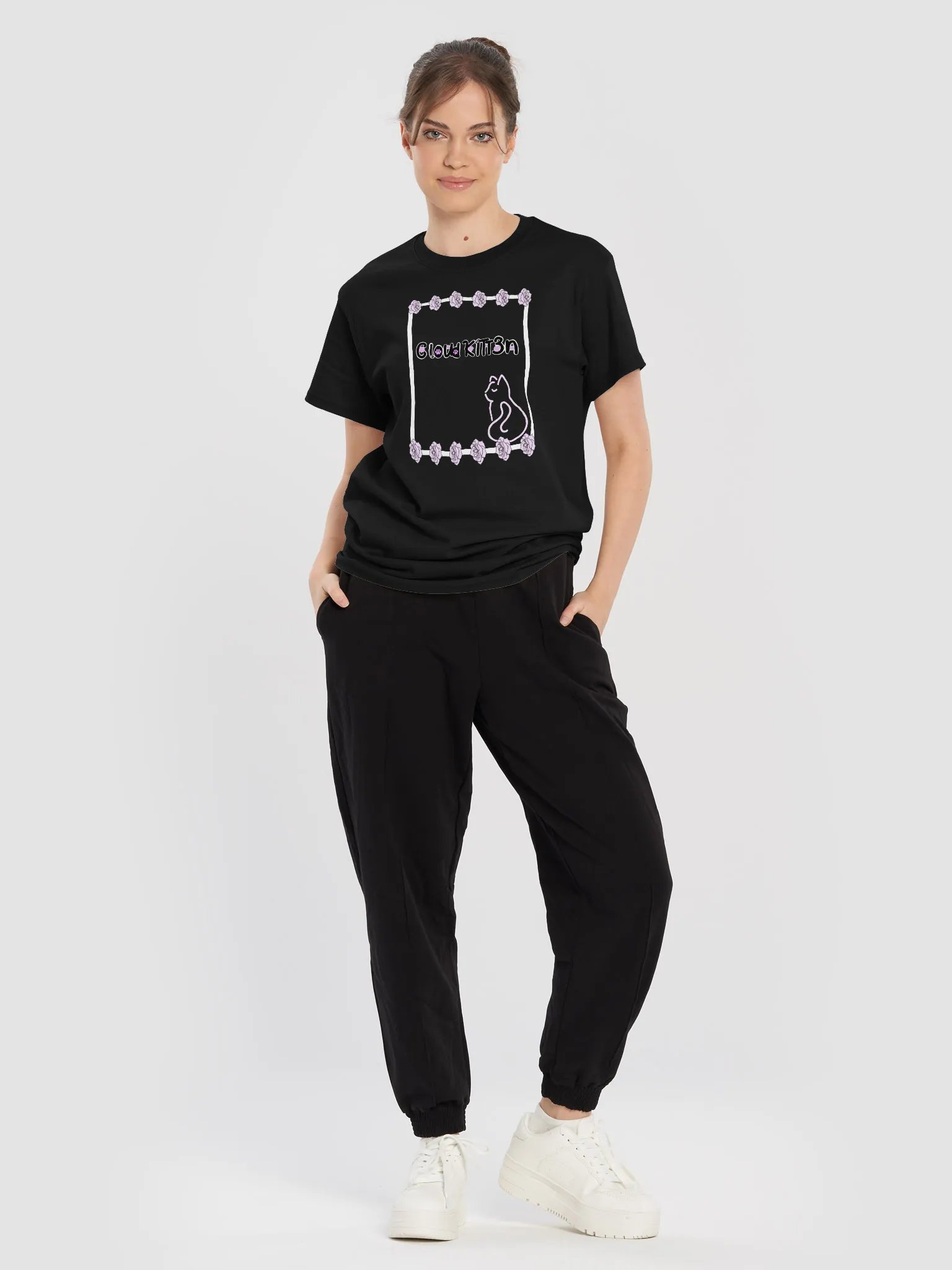 Kitten & Name Framed Tee product image (11)
