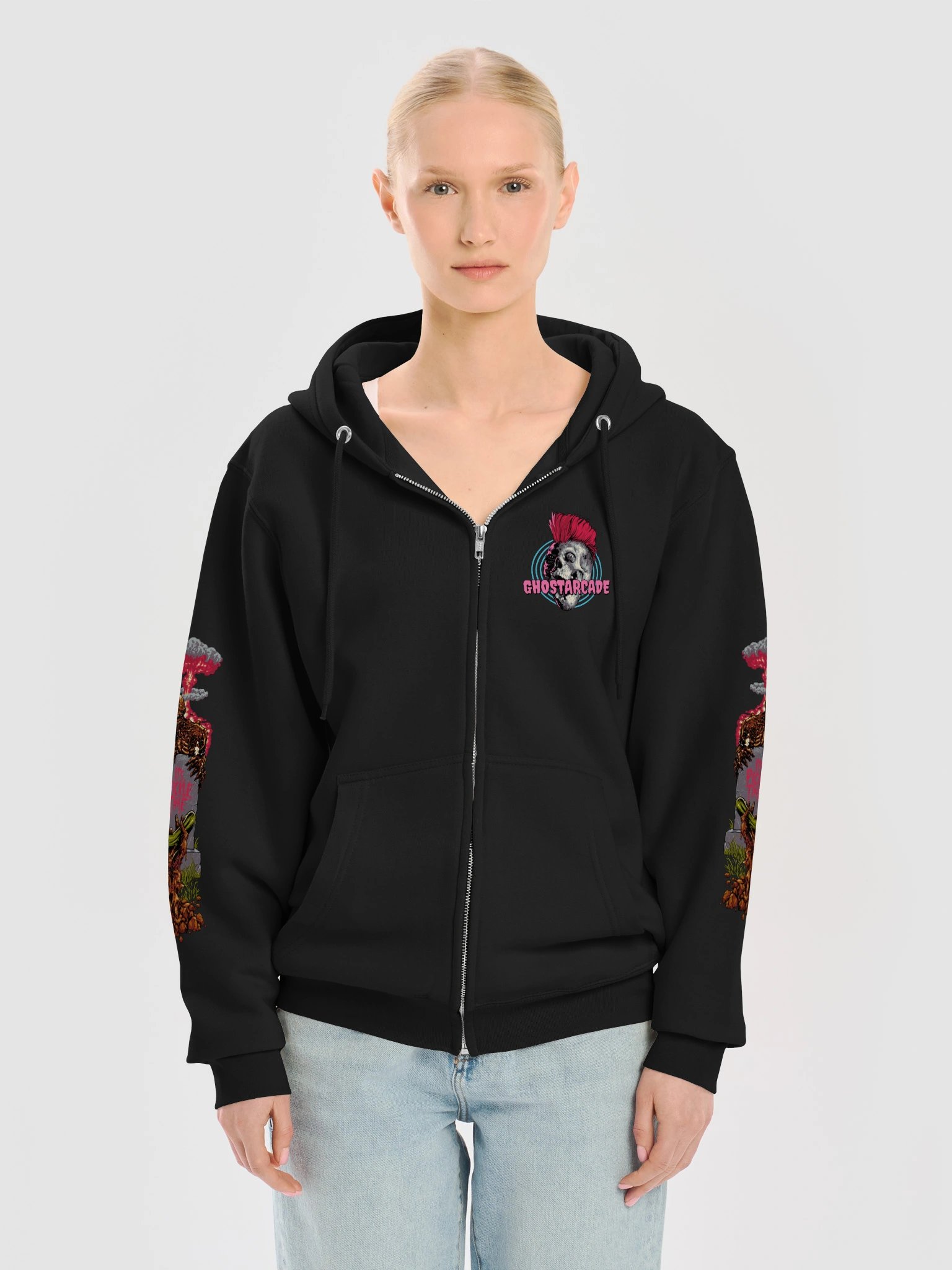 Pickled Brains Zip-Up Hoodie product image (9)