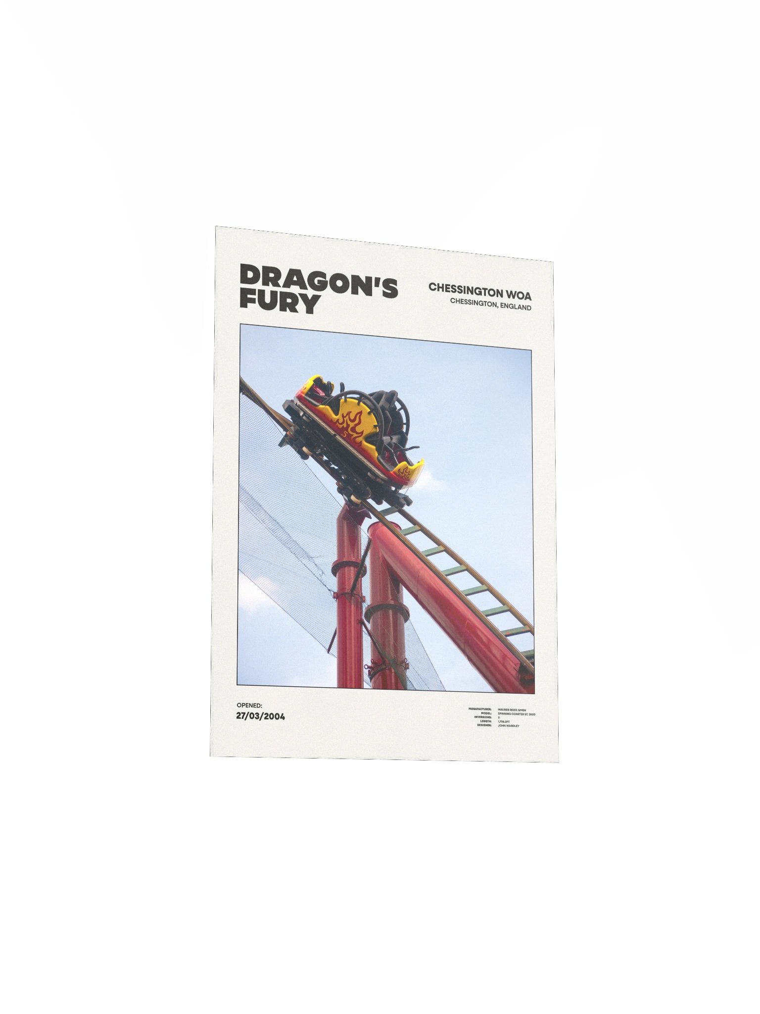 Dragon's Fury Premium Poster product image (3)