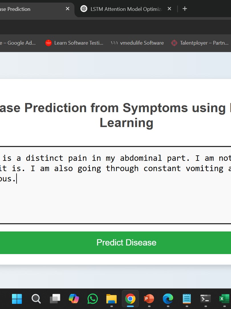 Disease Prediction from Symptoms using Machine Learning with Flask App Project product image (9)