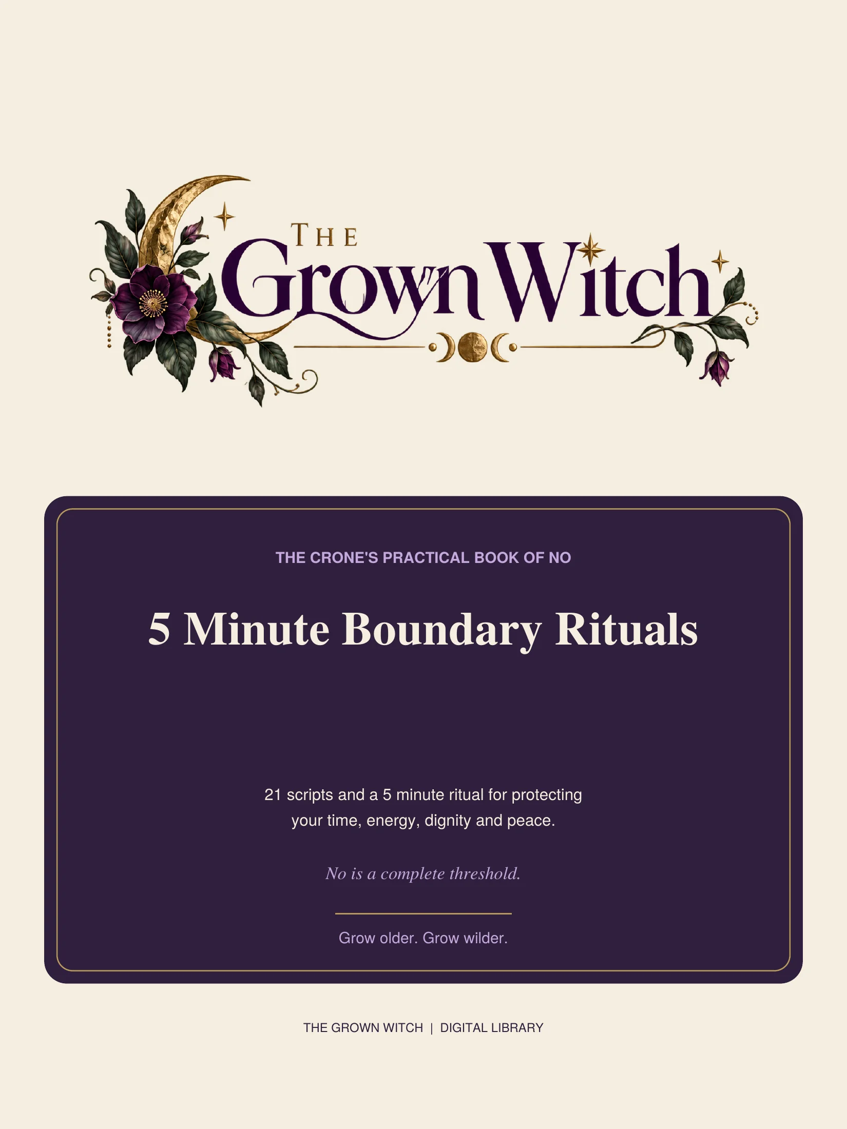 5 Minute Boundary Rituals product image (1)