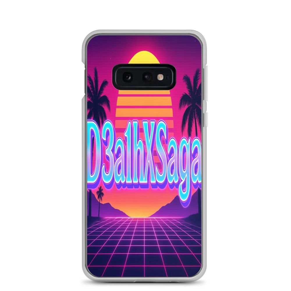 Digital Drift – D3a1hXSaga Vaporwave Samsung Case product image (3)