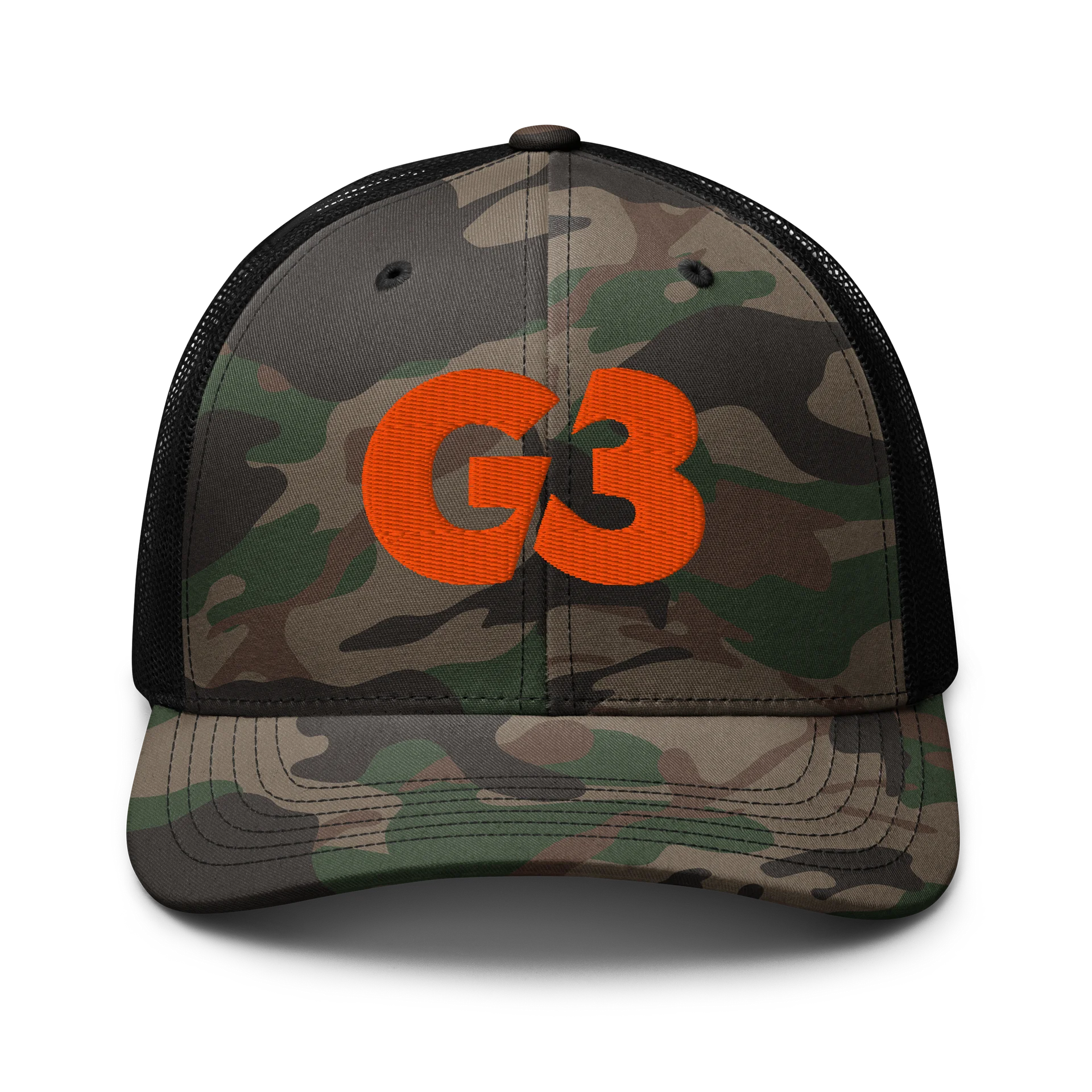 G3 Camo Trucker hat product image (1)