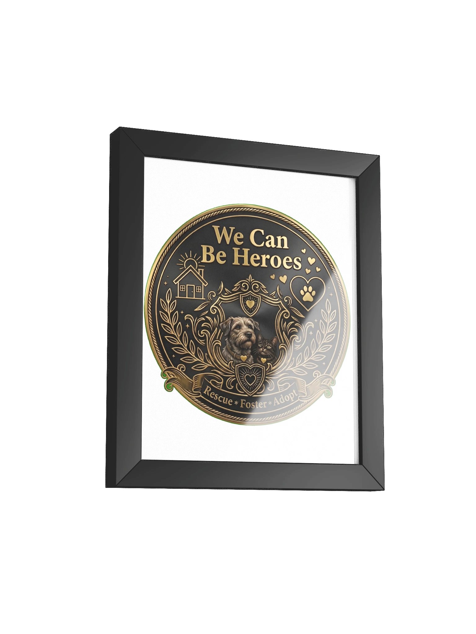 We Can Be Heroes Pet Rescue Framed Poster product image (2)