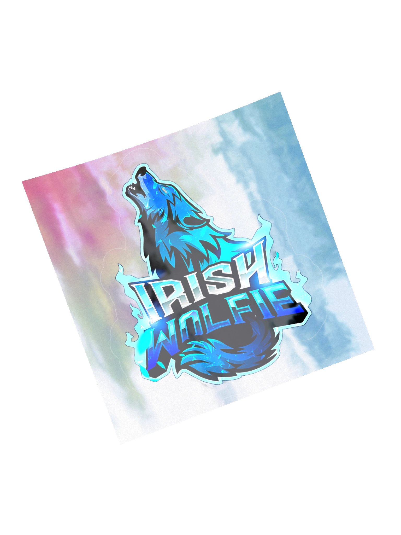 Official Irish Wolfie Holographic Sticker product image (14)