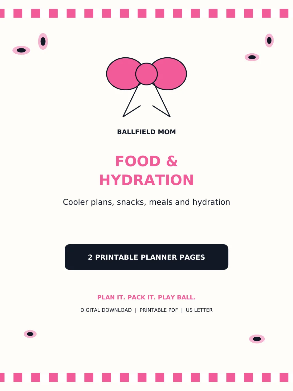 Food & Hydration Bundle | Printable PDF product image (1)