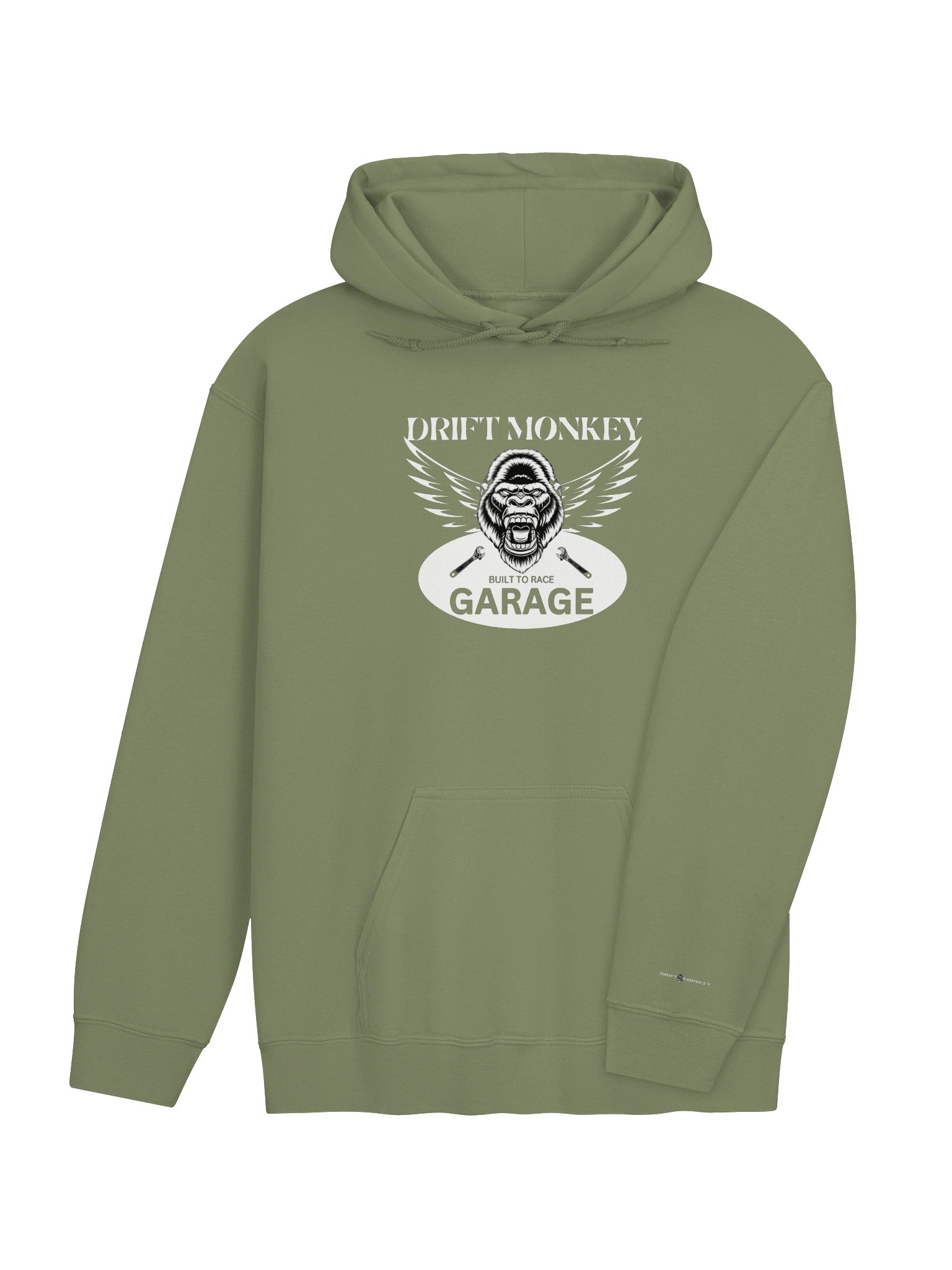 Drift Monkey Built to Race Garage Hoodie product image (38)