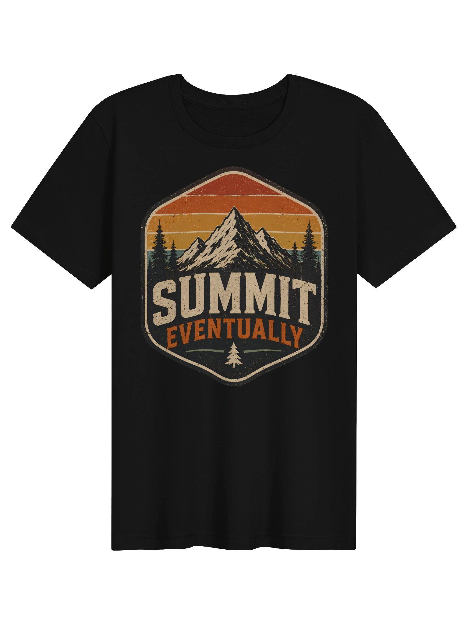Summit Eventually Retro Hiking Badge Tee product image (1)