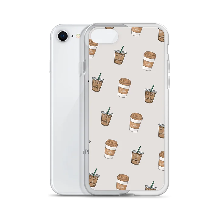 Morning Brew Coffee Clear iPhone Case product image (55)