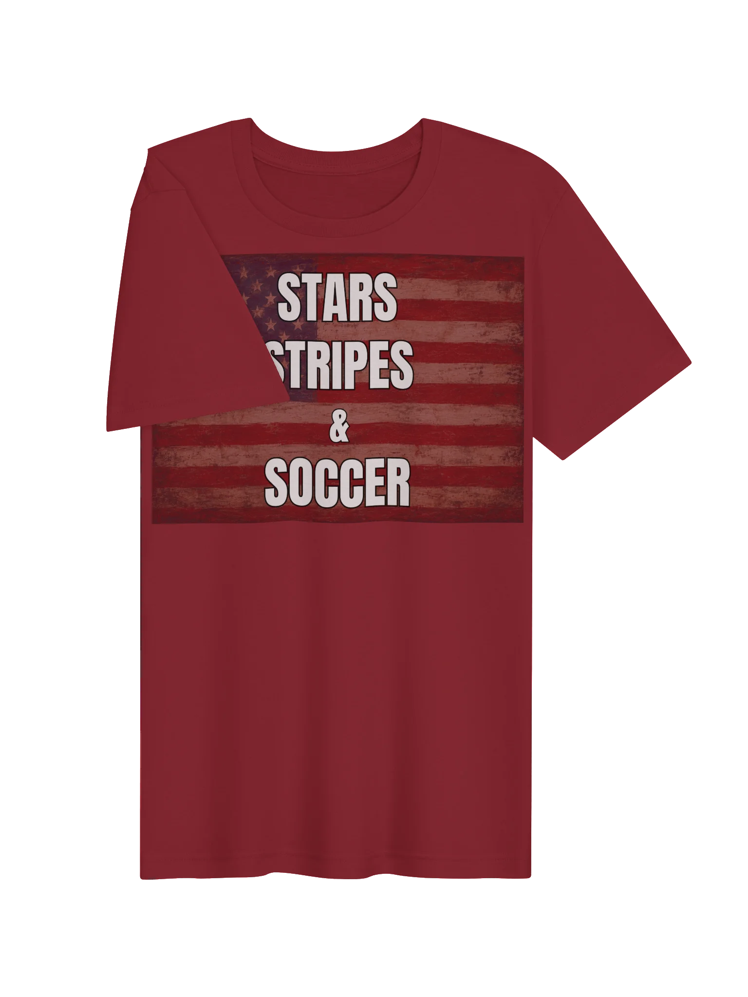 Stars, Stripes & Soccer Shirt | USA Soccer Fan T-Shirt product image (33)
