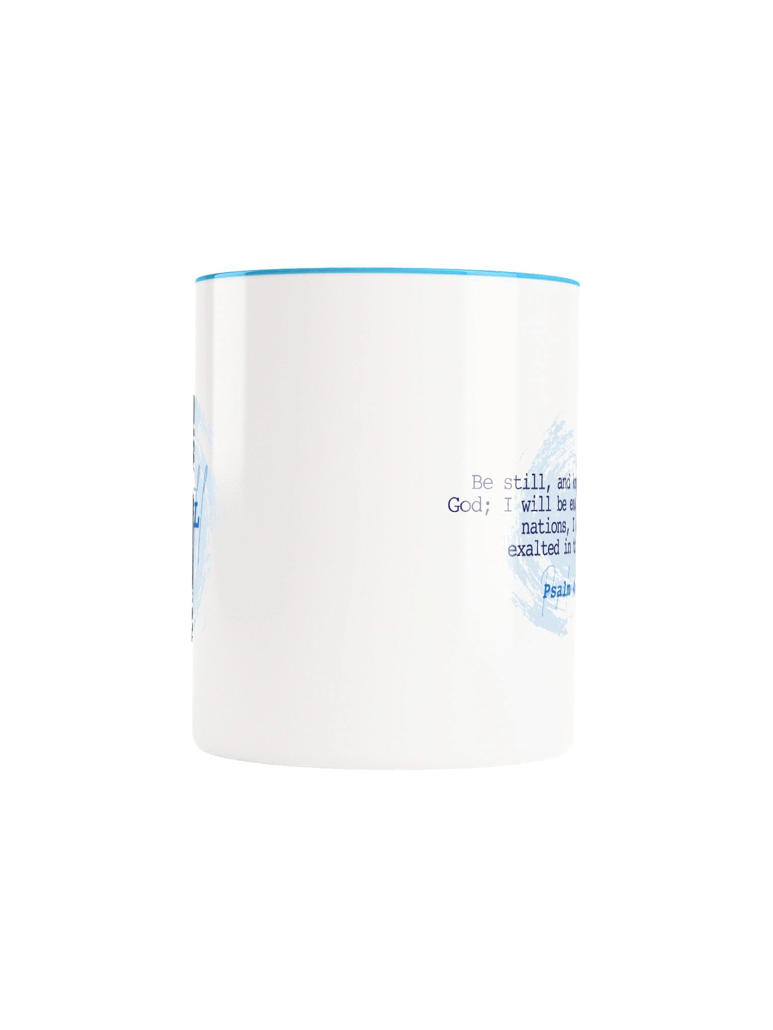 Be Still - White/Blue Mug product image (5)