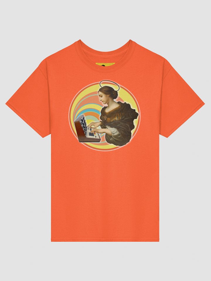 St Synthi Cecilia, The Putney (VCS 3) by Frank Fonik, Techno EDM Unisex t-shirt product image (1)