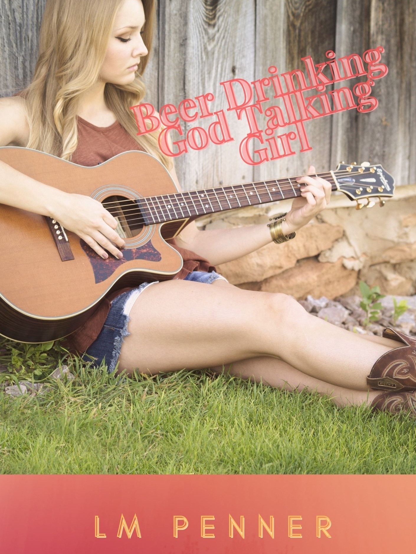 Beer Drinking God Talking Girl by LM Penner product image (1)