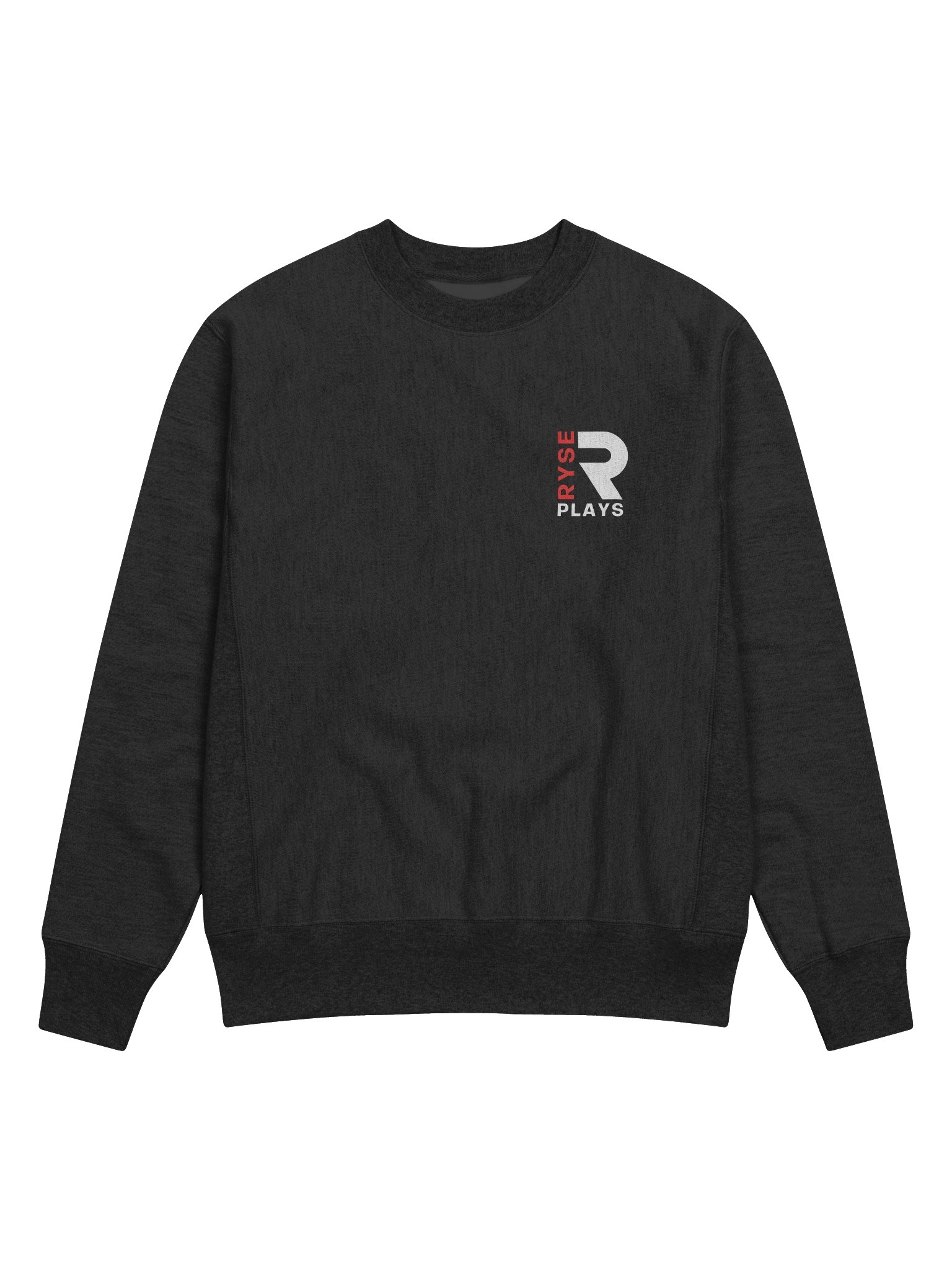 Ryse Plays x Champion Heavyweight Sweatshirt – Black product image (1)