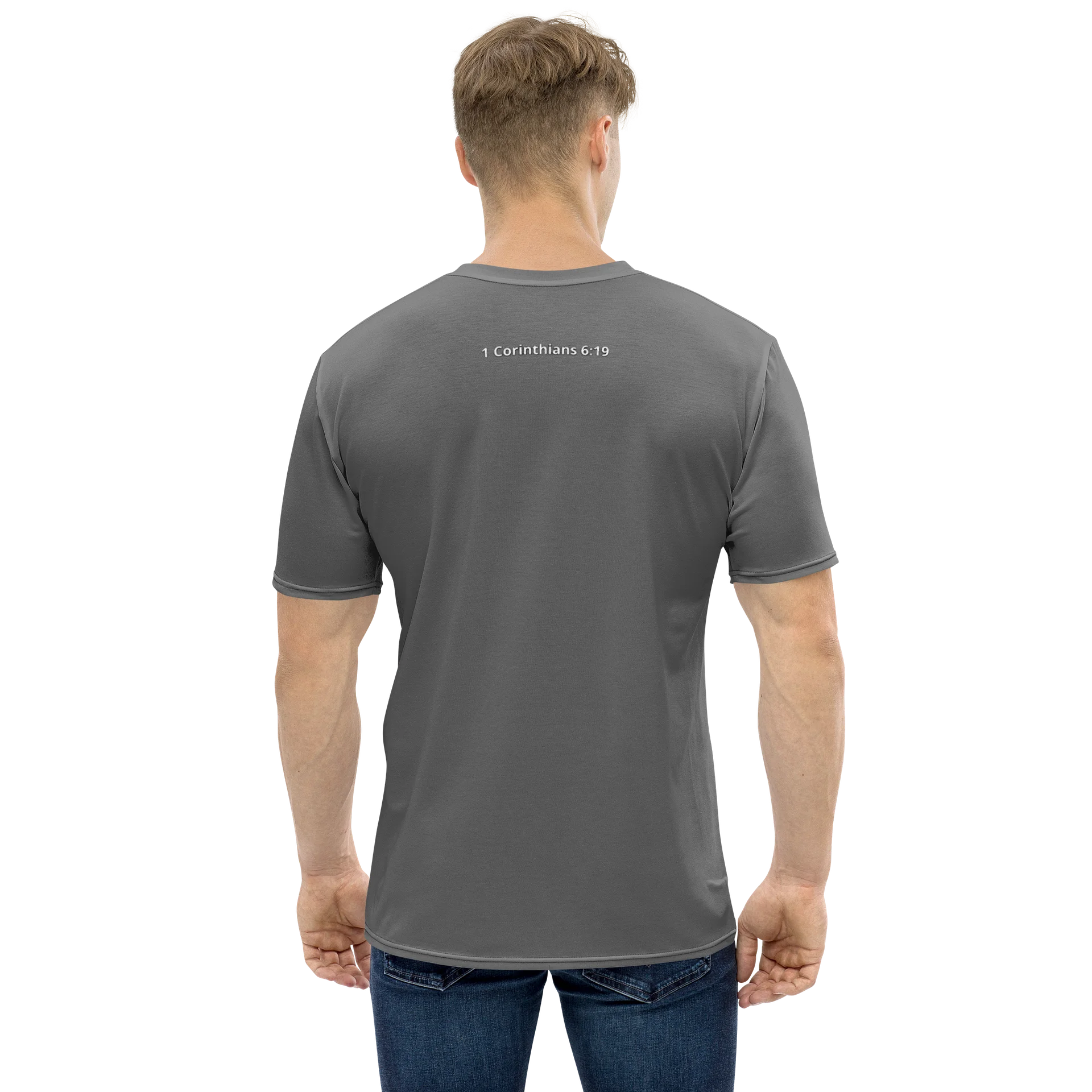 His House Mens Performance T-Shirt - Grey product image (1)