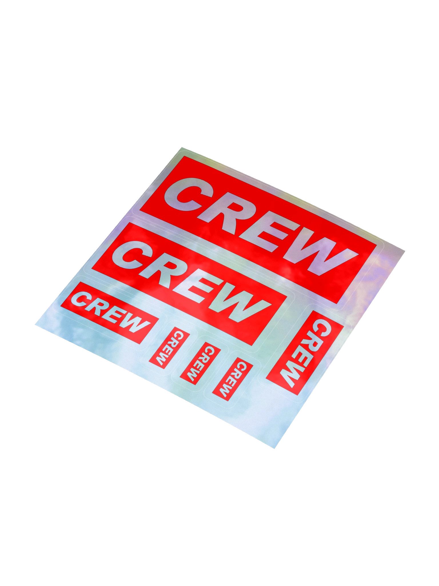 CREW "Brander" Holographic Stickers product image (3)