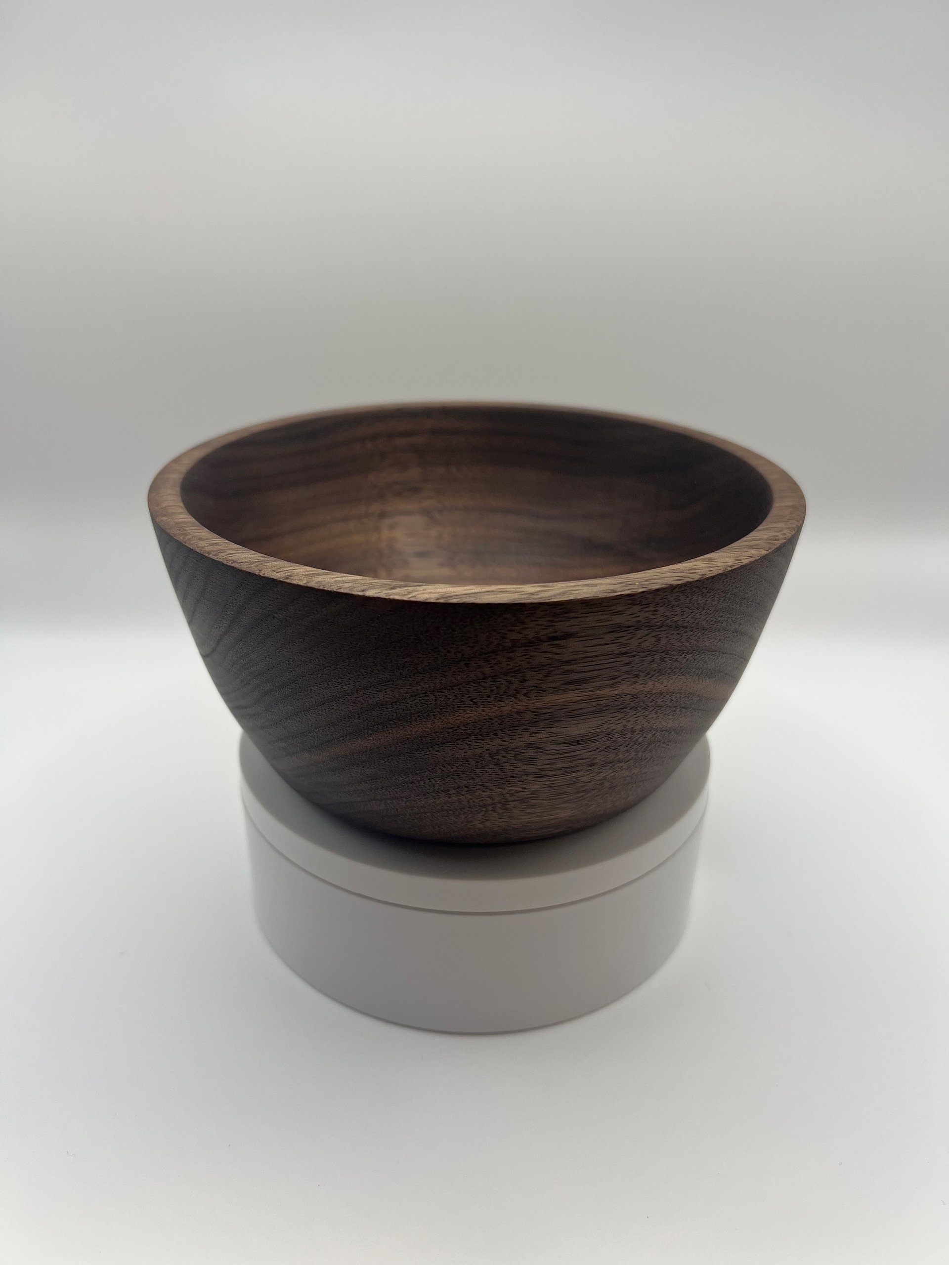 Hand-Turned Black Walnut Catchall Bowl – 5.5" x 2.75" product image (7)