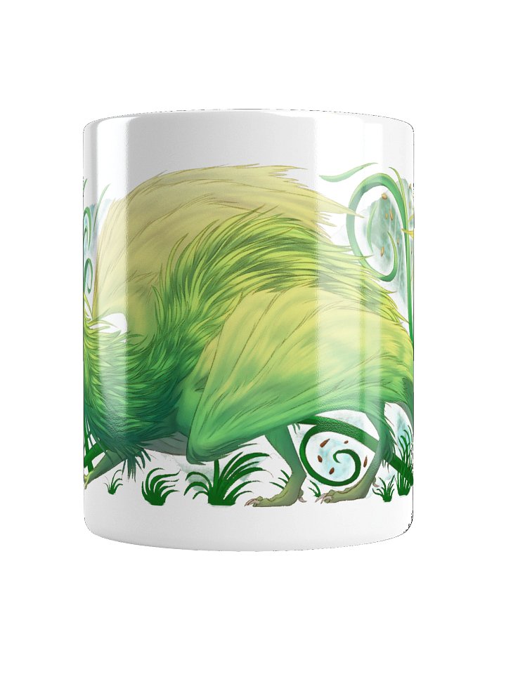 White Grass Dragon Ceramic Mug product image (2)