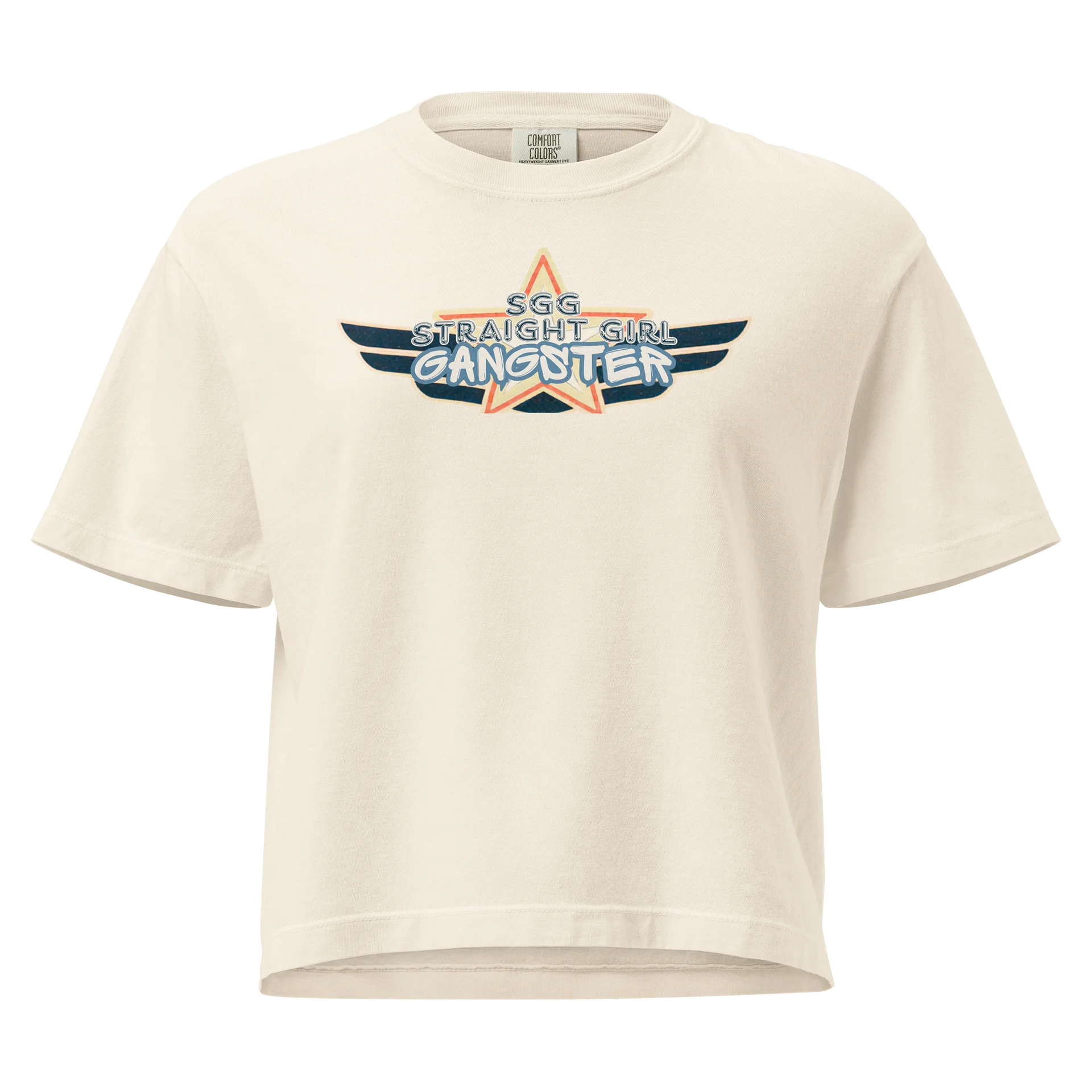 Straight Girl Gangsters (boxy tee) product image (3)