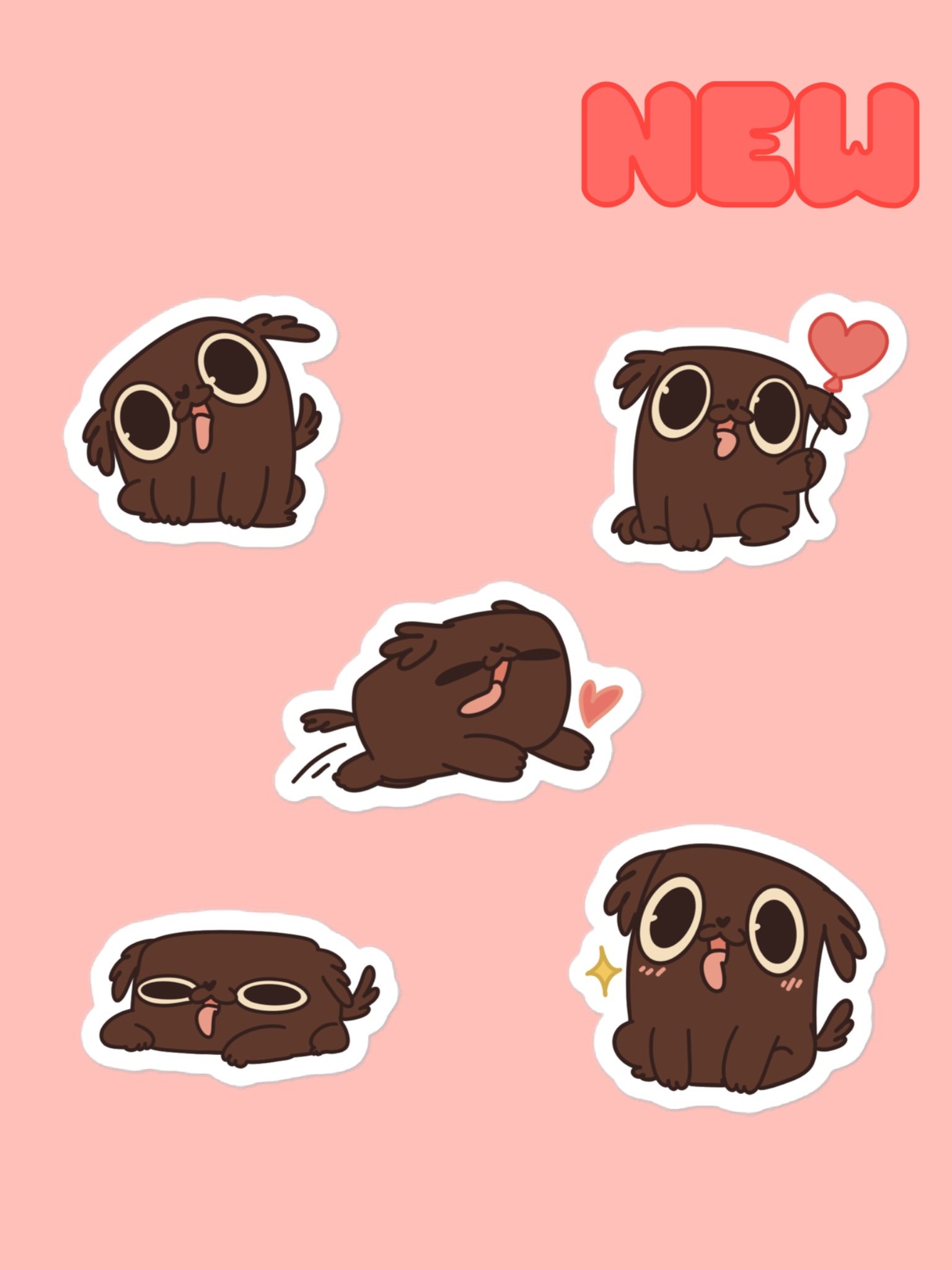 Brownie Die-Cut Stickers product image (1)