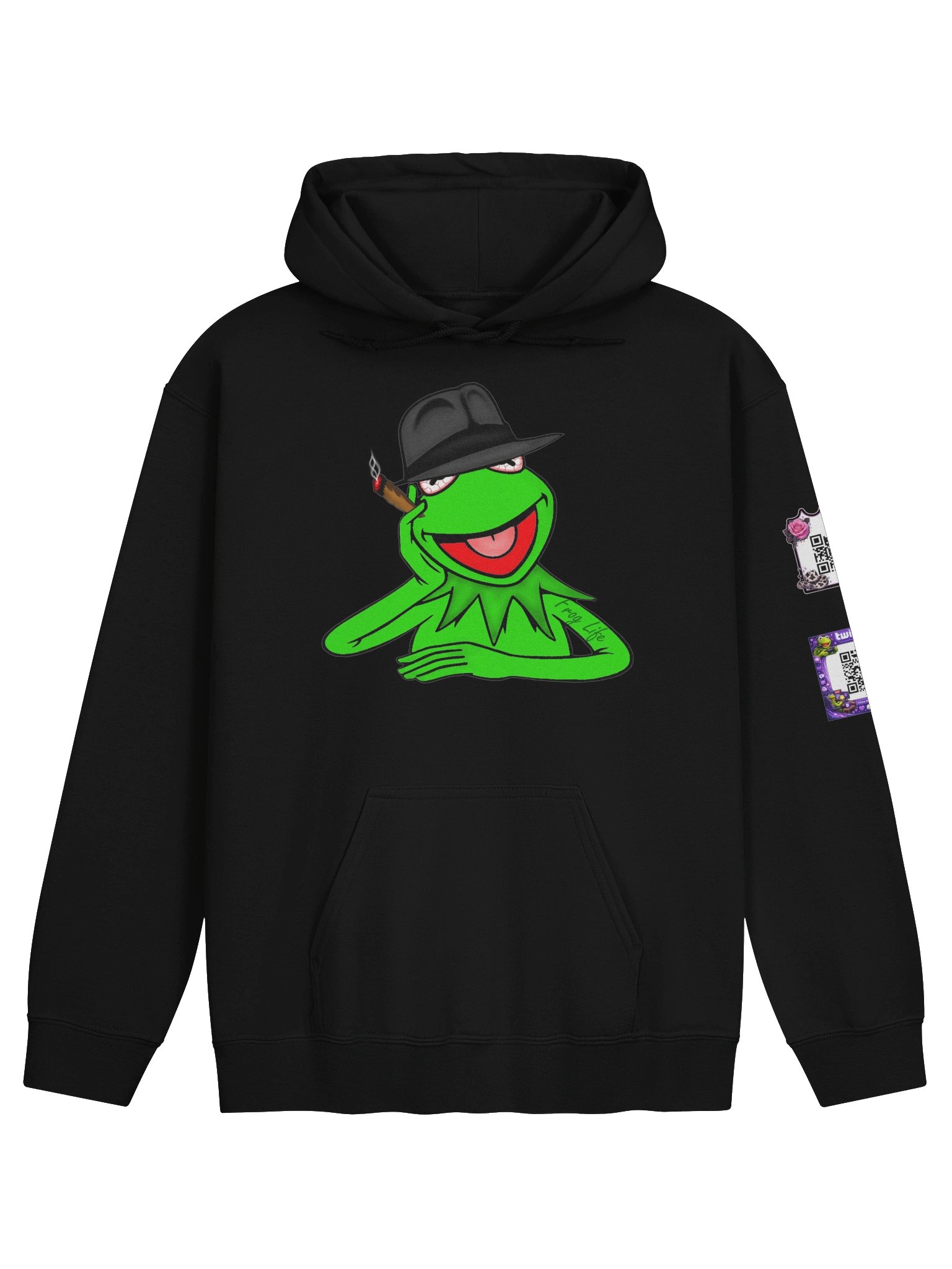 Lucky Frog Hoodie w/QR product image (2)