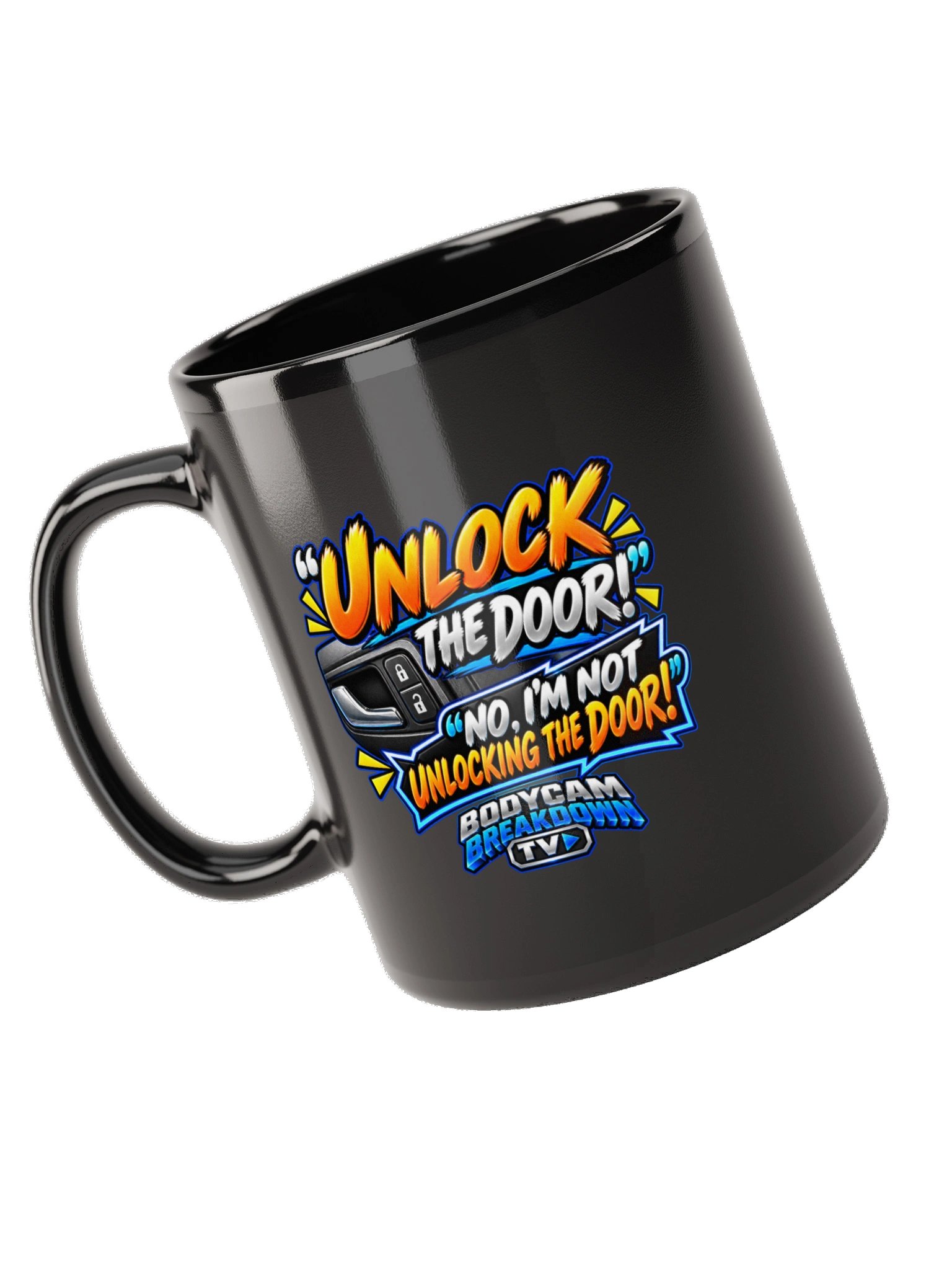 Bodycam Breakdown TV - Unlock the Door! Mug product image (10)