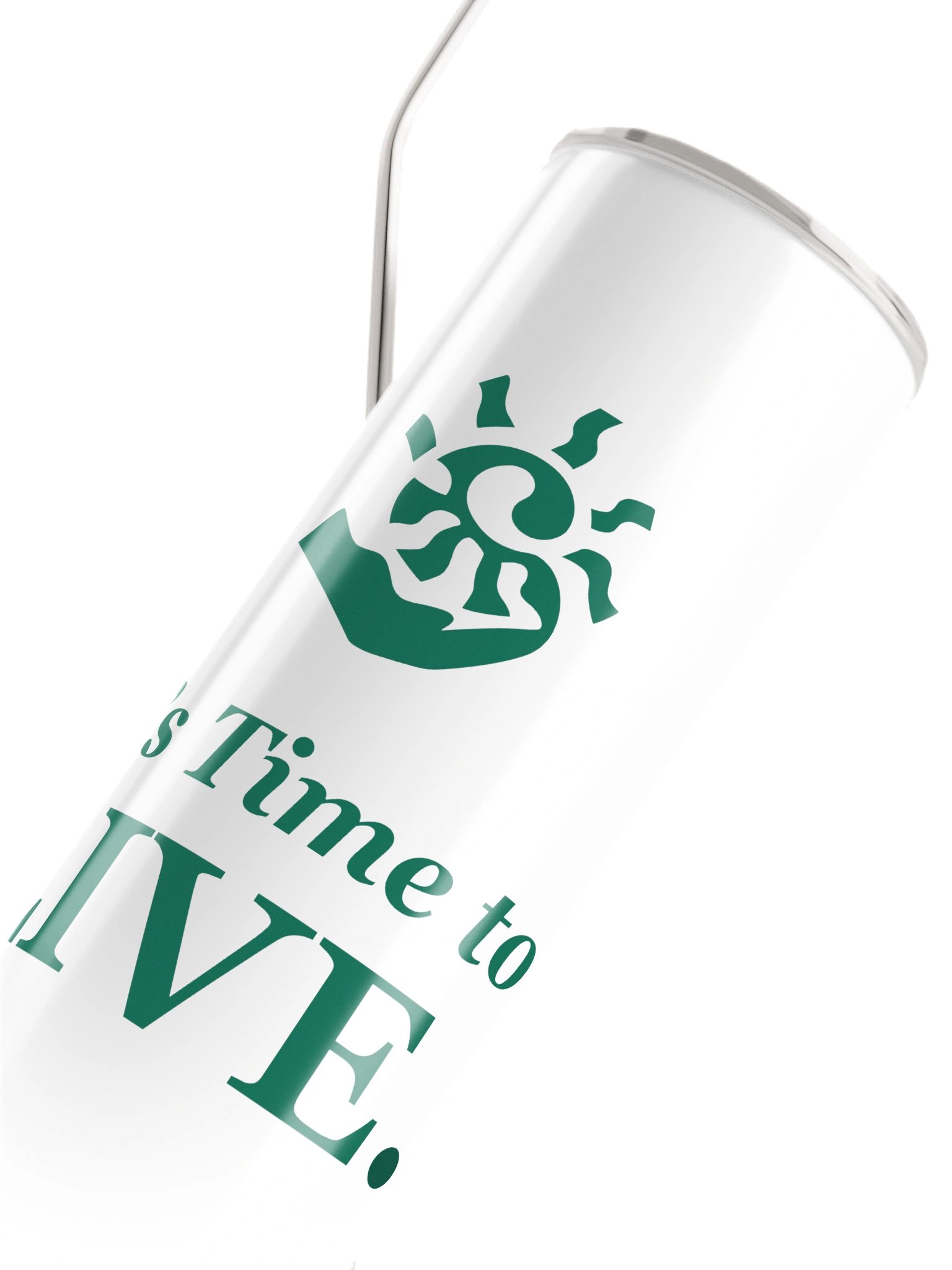 It’s Time to LIVE - tumbler - White product image (4)