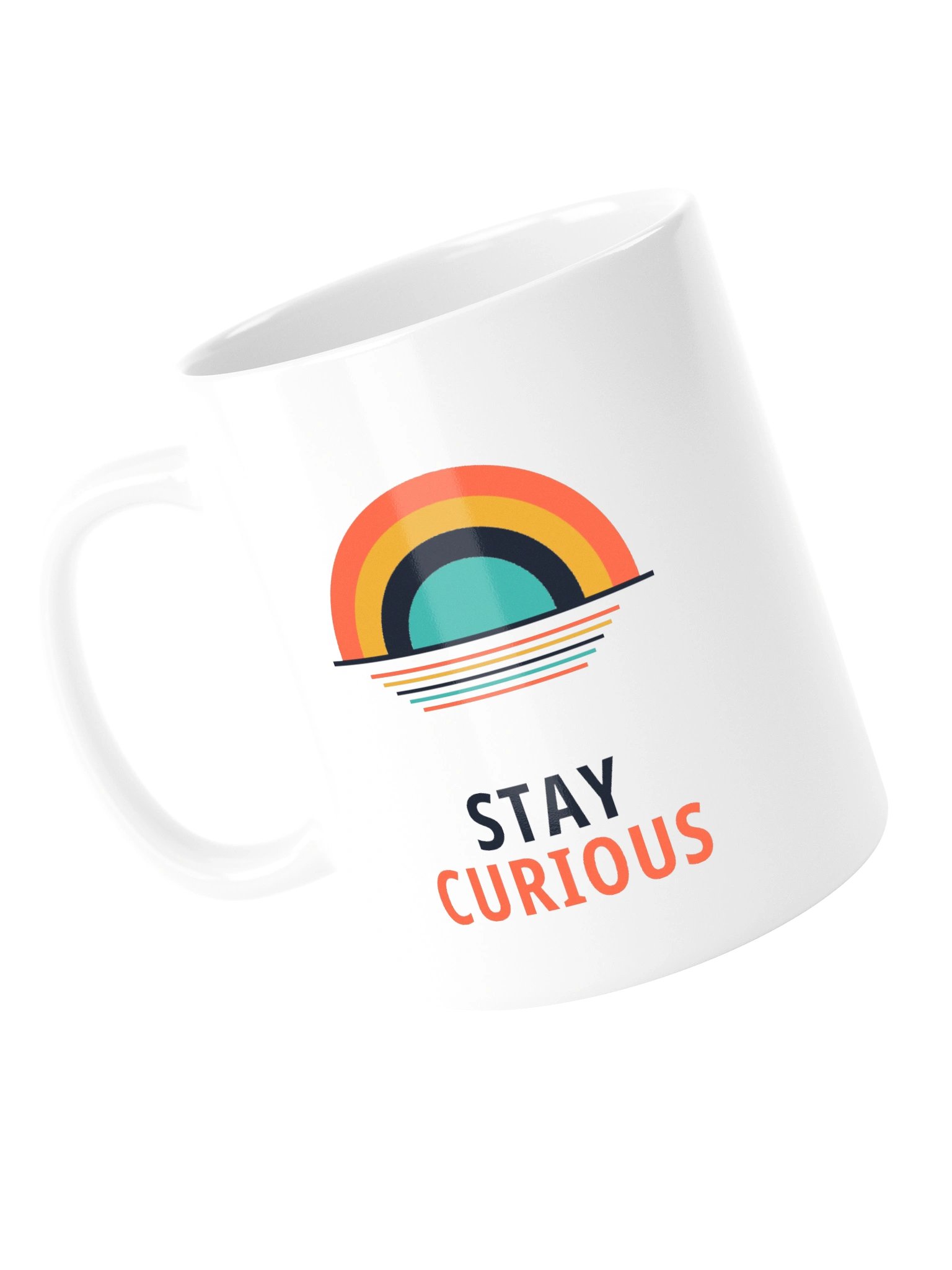Stay Curious Sunrise Mug product image (13)