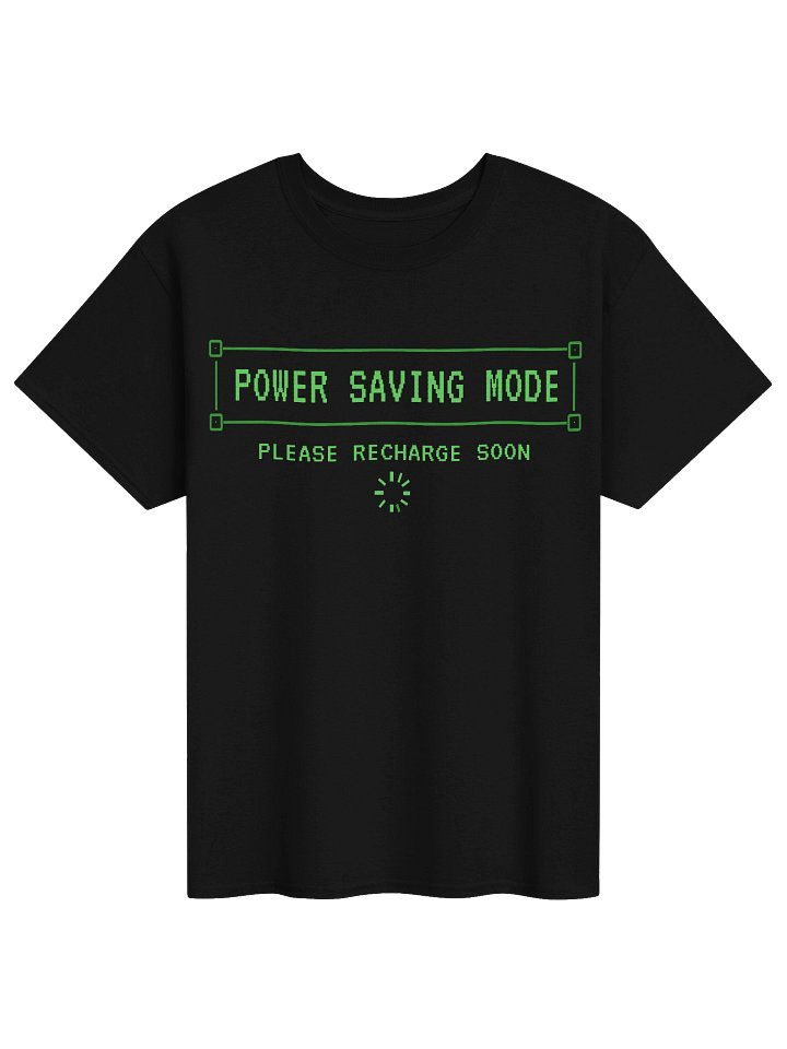Power Saving Mode: Hunt for Food Retro Tee product image (1)