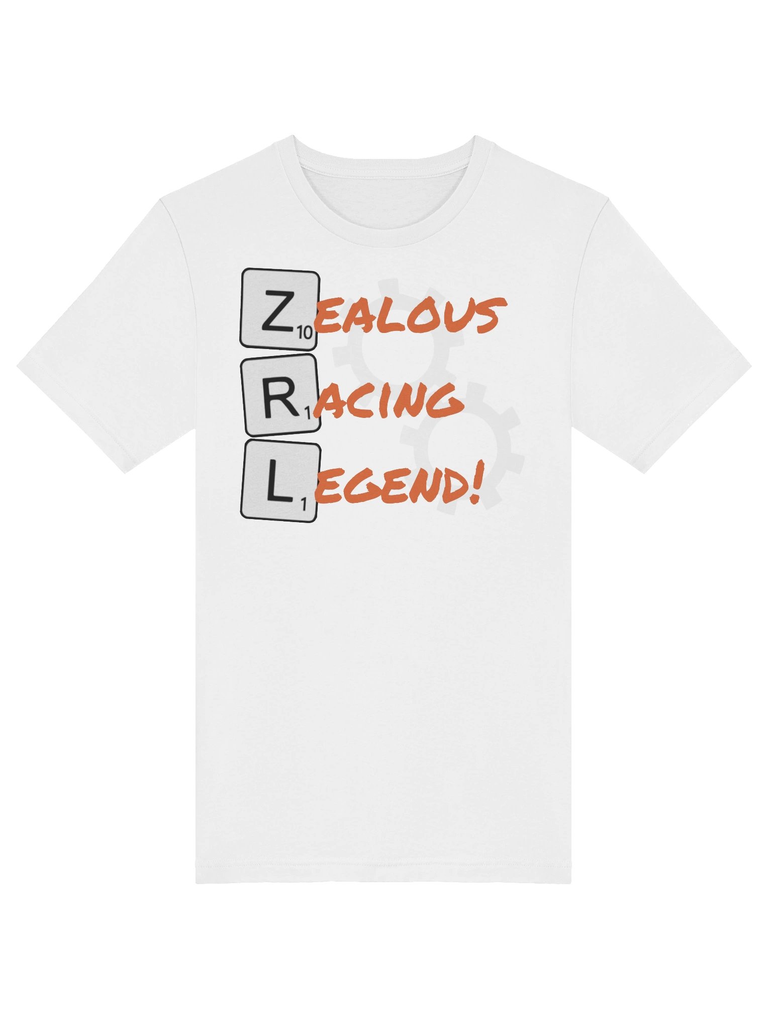 Zealous Racing Legend White Tee product image (5)