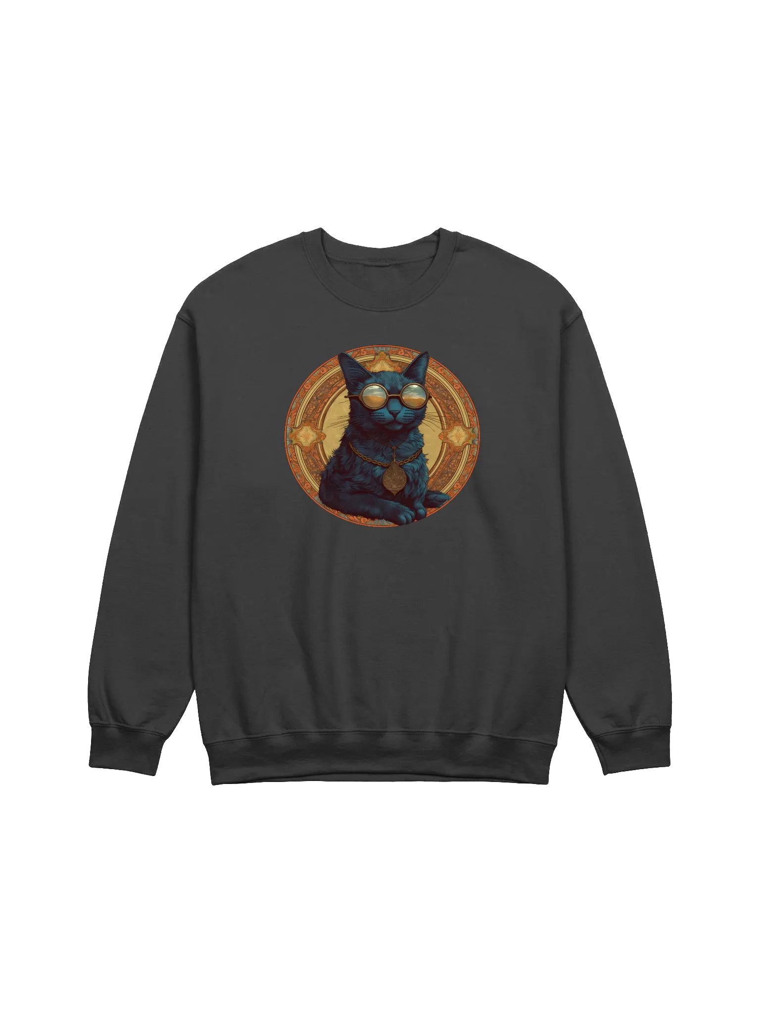 Cool Cat Chain Crewneck Sweatshirt product image (7)