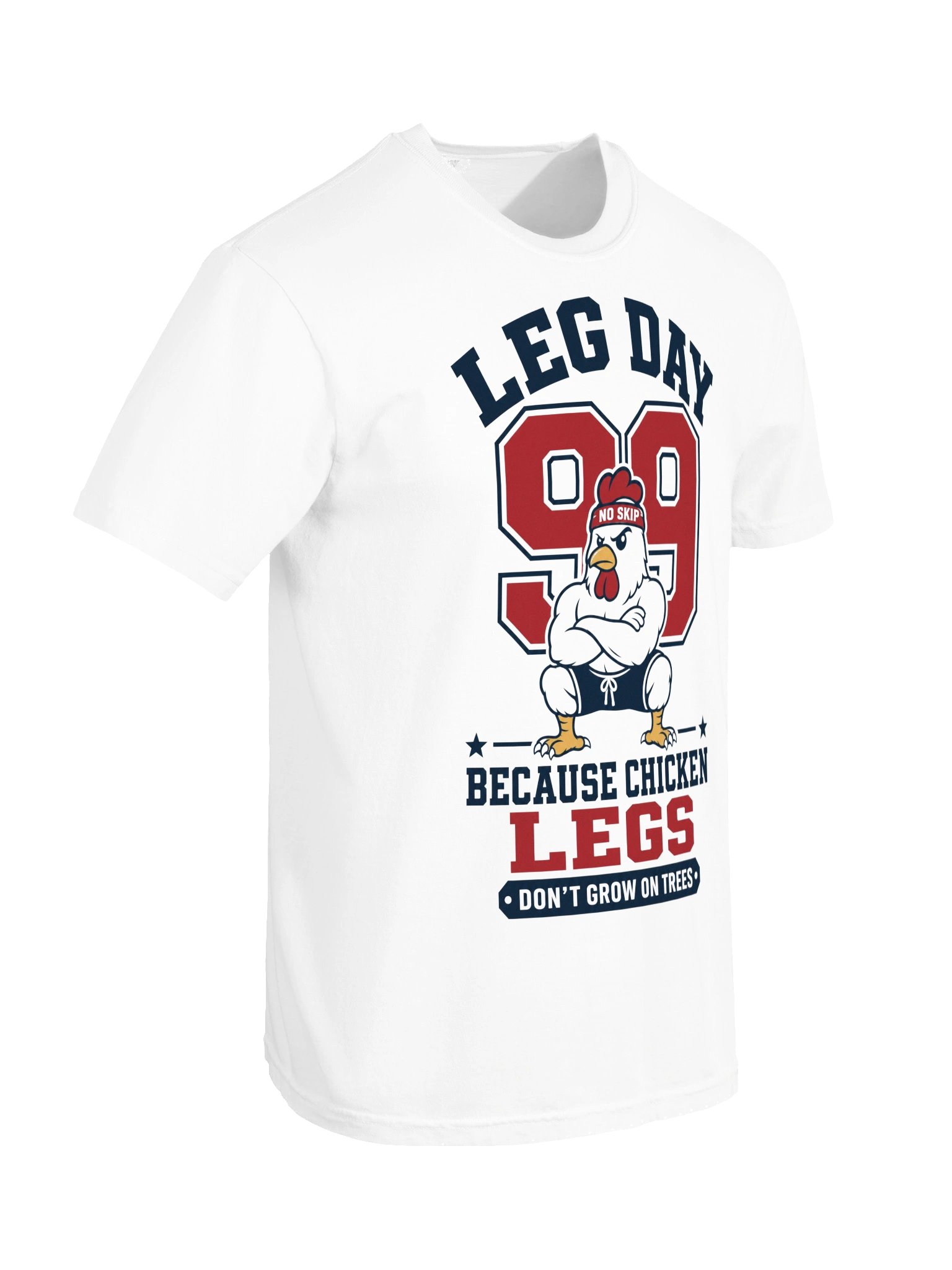Leg Day No Skip Chicken Tee product image (34)