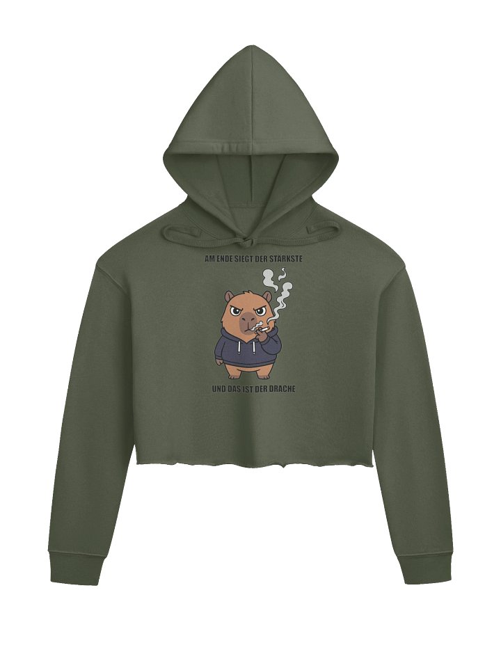 Bella+Canvas Women's Fleece Crop Hoodie product image (5)