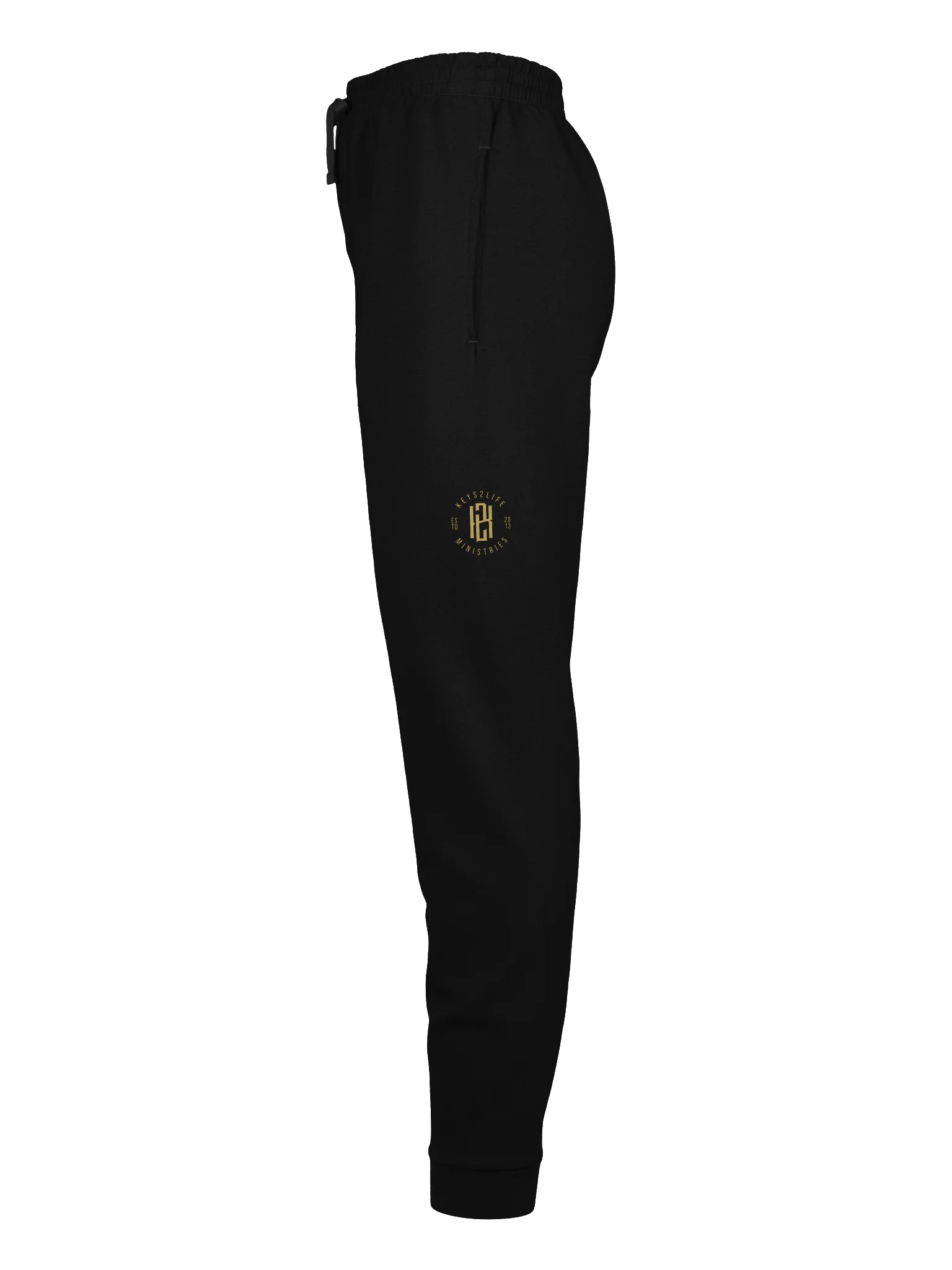 Keys2Life Ministries Gold Emblem Joggers product image (18)