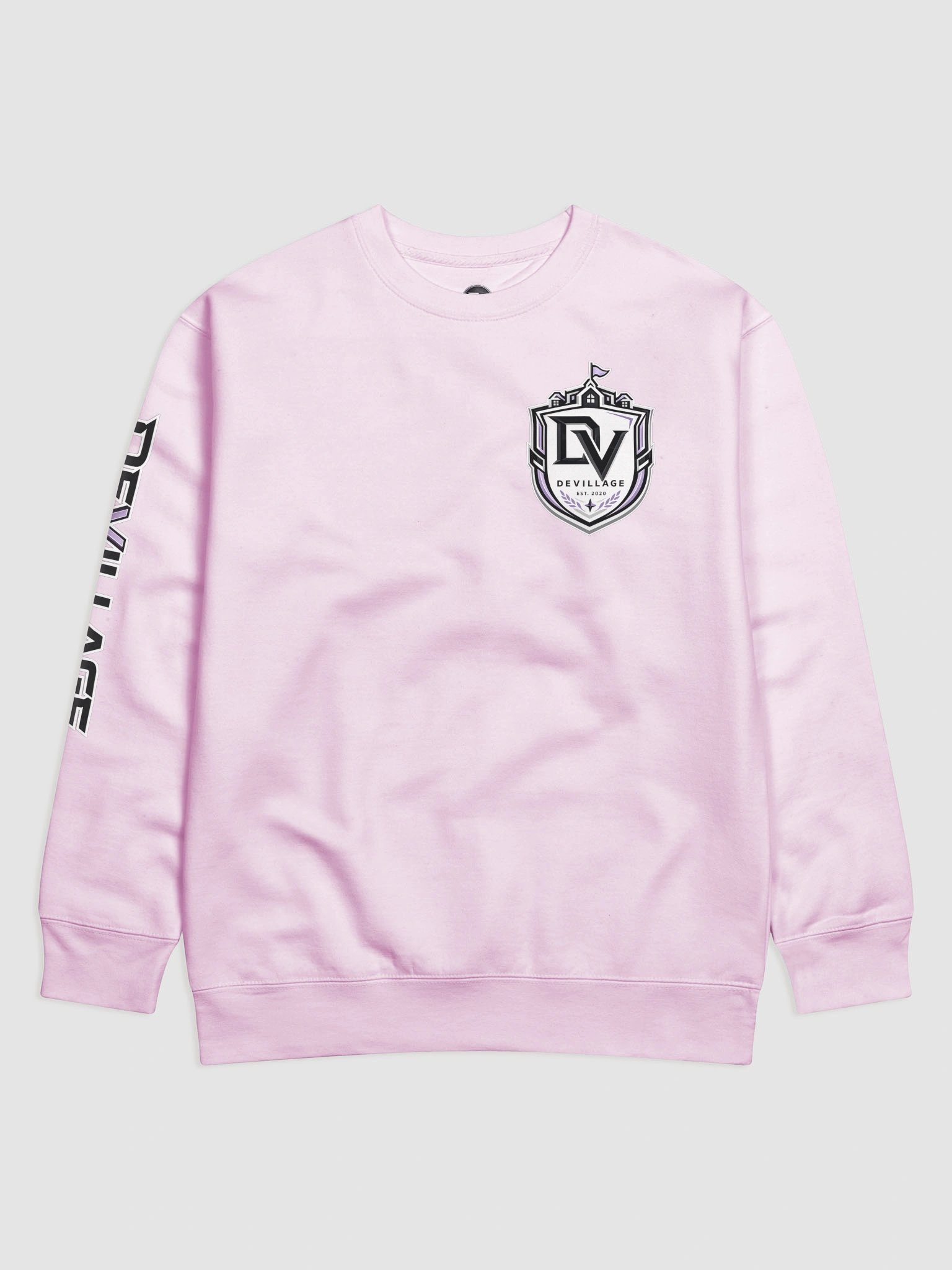 DeVILLAGE Premium Sweatshirt (WHT CREST) product image (1)