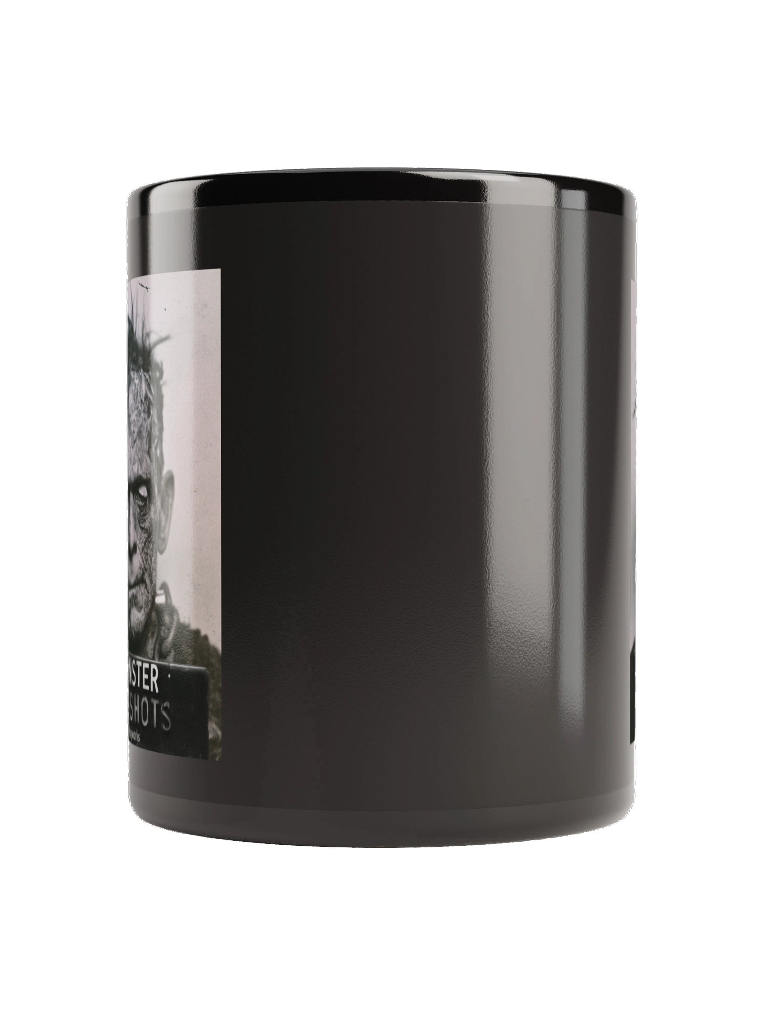 Monster Mugshots No. 001 - Black Ceramic Mug product image (3)
