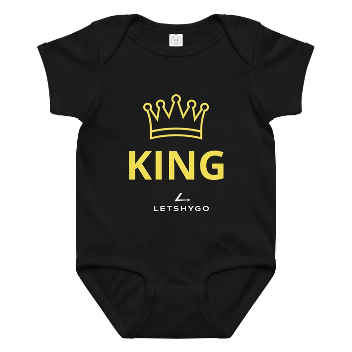 KING Baby Bodysuit – Premium Cotton Infant One-Piece product image (2)