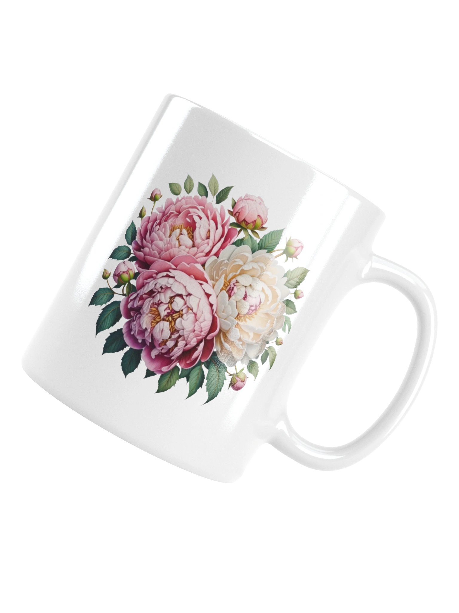 Soft Peony Garden Coffee Mug product image (17)