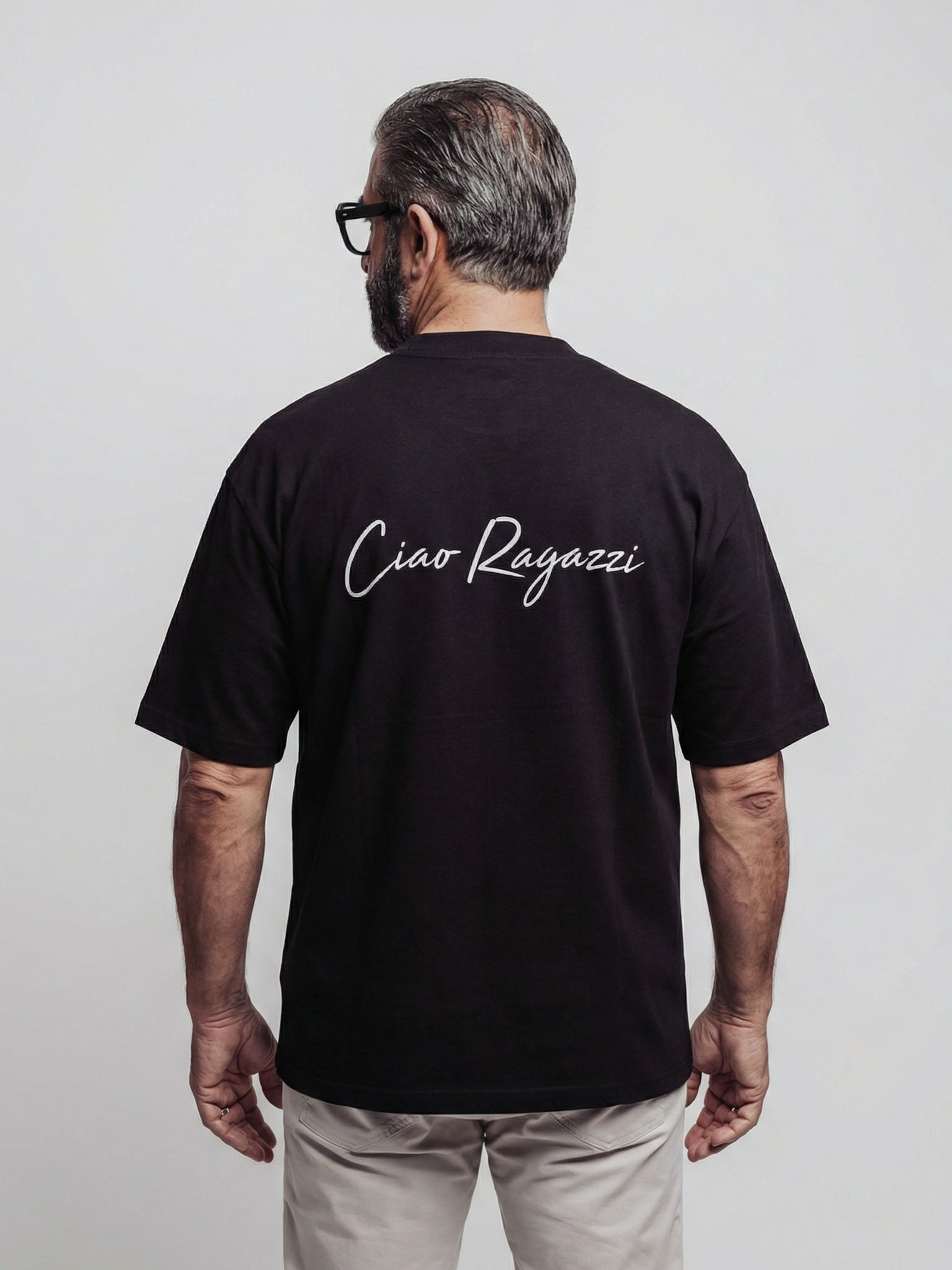 „Ciao Ragazzi“ Oversized Organic Heavy Tee product image (2)