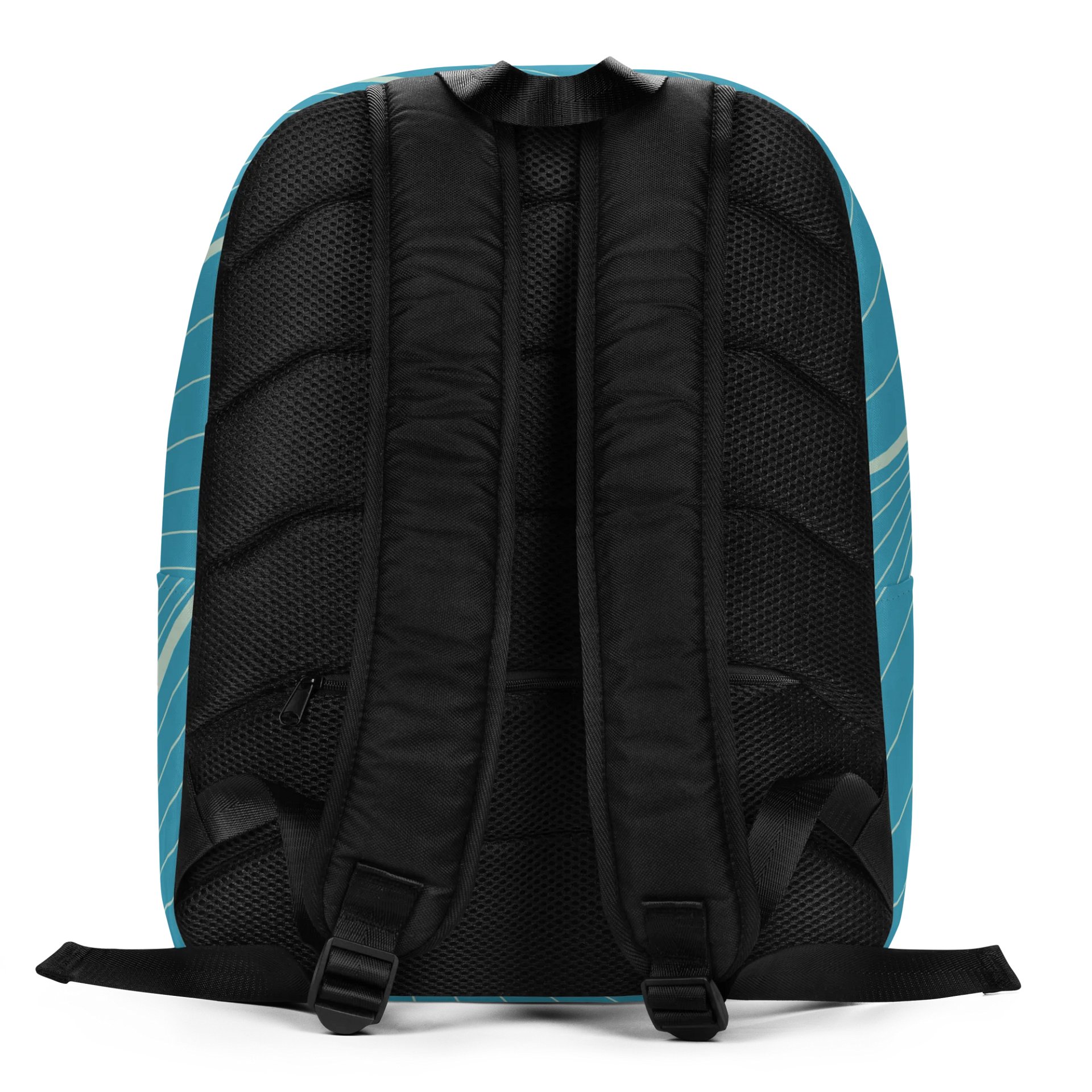 Design-backpack - Abandoned, nostalgic playground in the woods (Blue Design) product image (7)