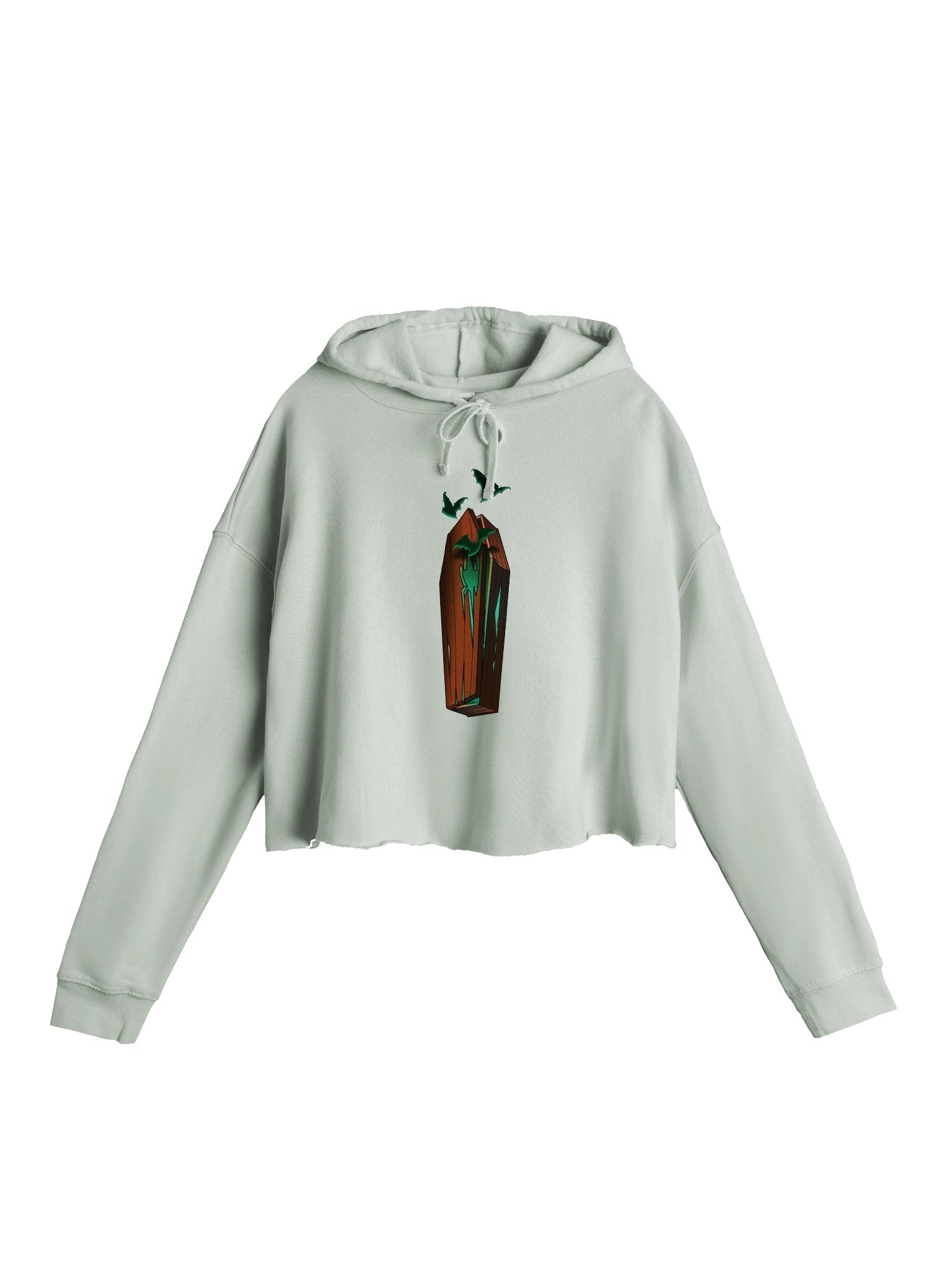 Coffin - Independent Trading Co. Women’s Lightweight Cropped Hoodie product image (14)