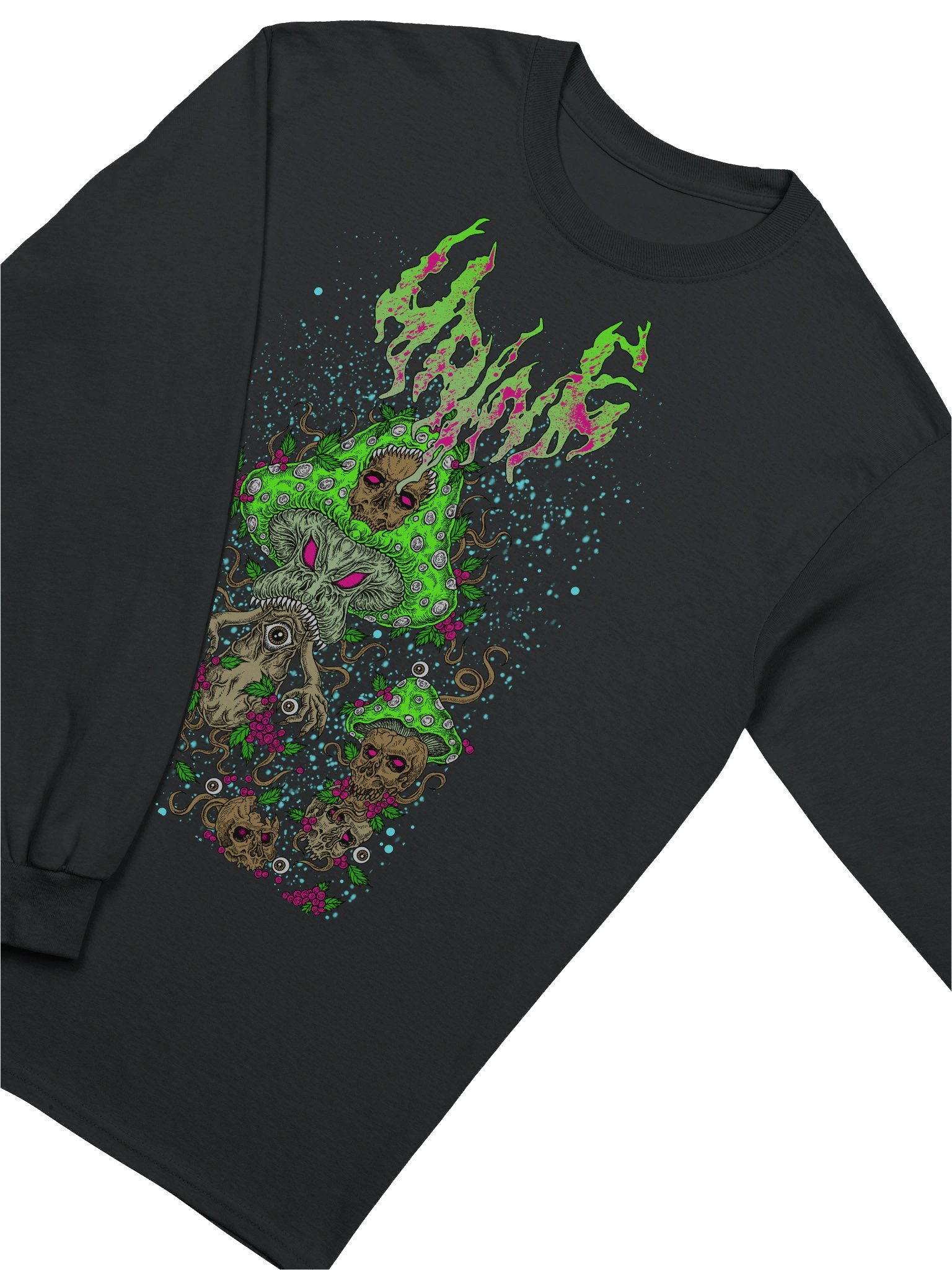 'Don't Panic. It's Oragnic' Longsleeve Tee product image (3)