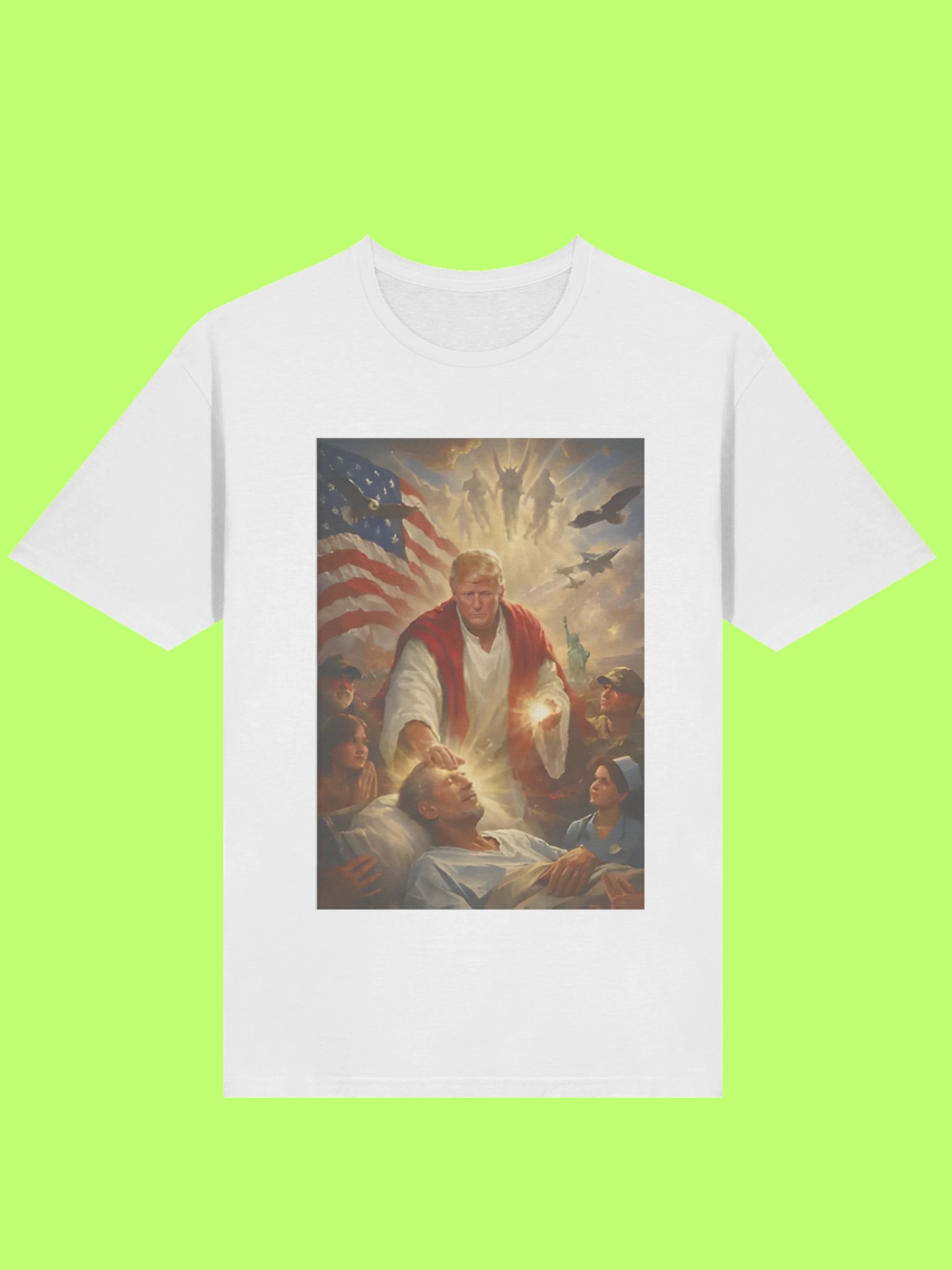 Trump Jesus Epstein Shirt product image (114)