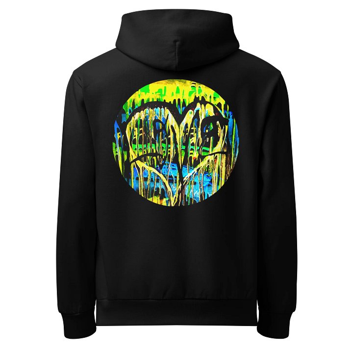 Graffiti Heart Glow Hoodie product image (1)