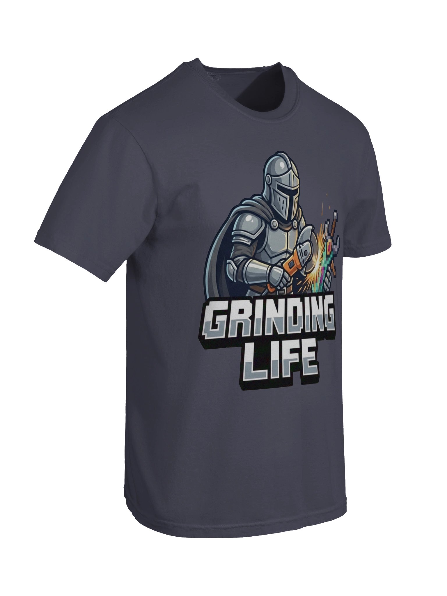 The No Life, Grinding Life Gamer T-Shirt product image (70)
