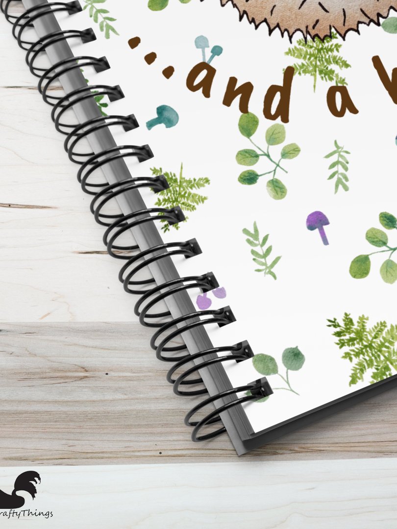 All You Need is Love And a Hedgehog Original Notebook product image (2)