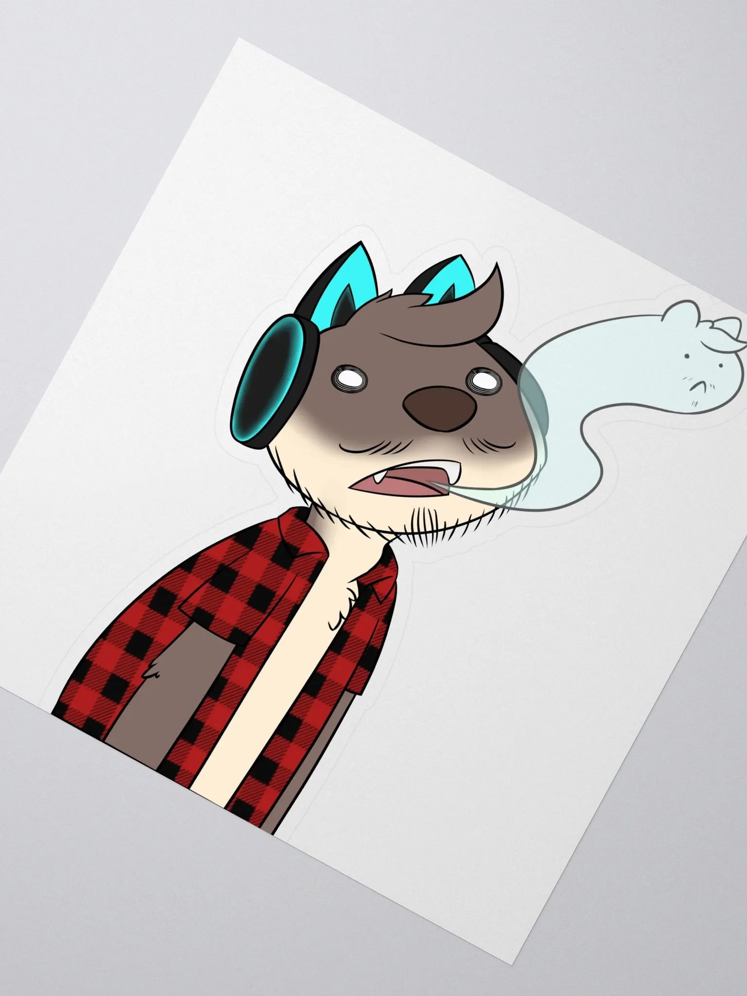 Otter Key Ghost (Sticker) product image (2)