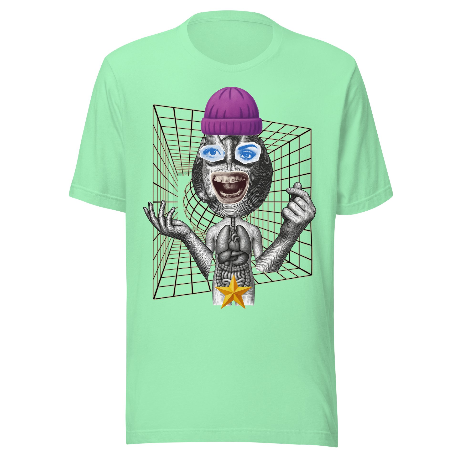 Body Collage Unisex T-Shirt product image (1)