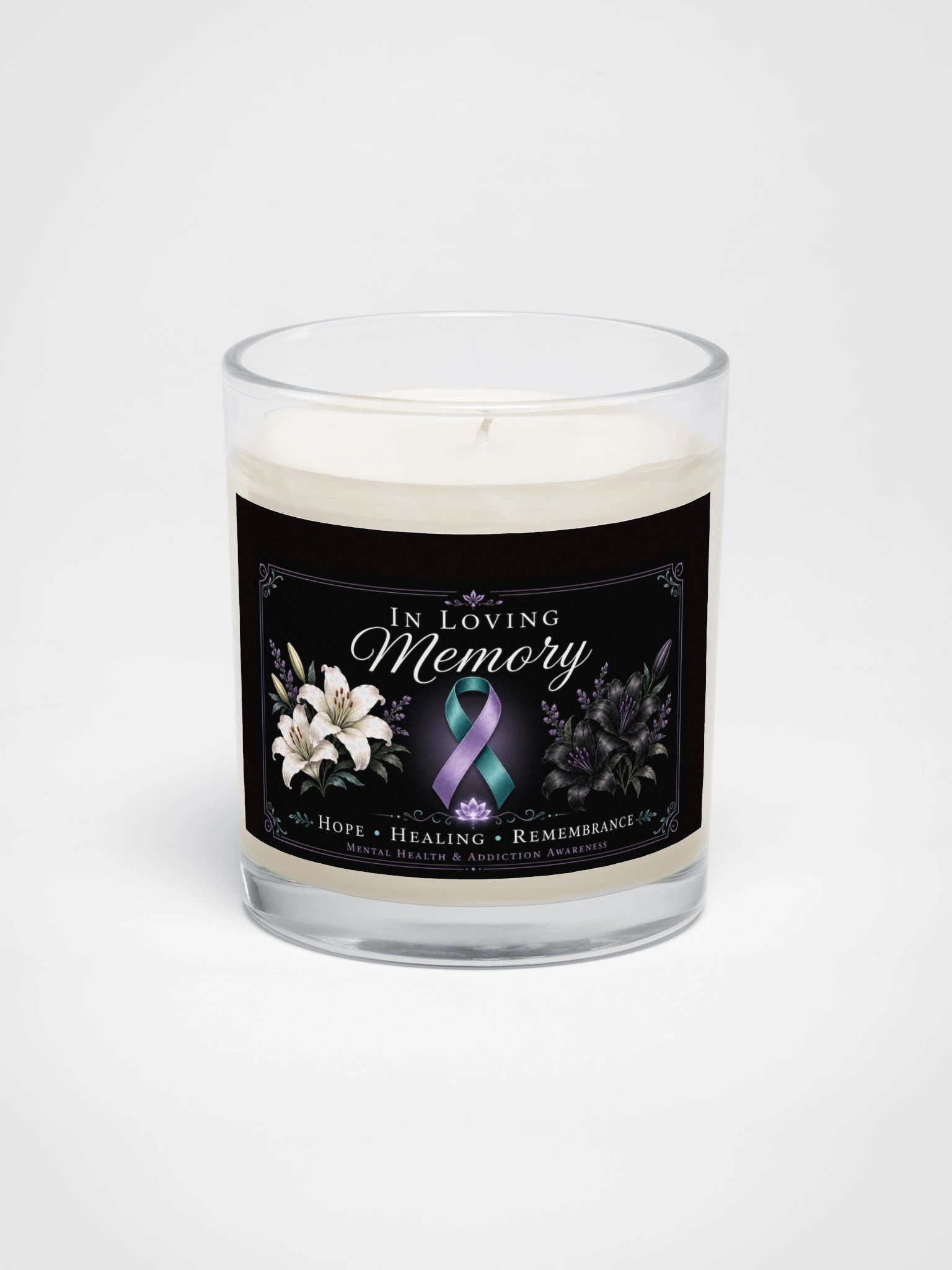 Mental Health Awareness Memorial Candle product image (1)